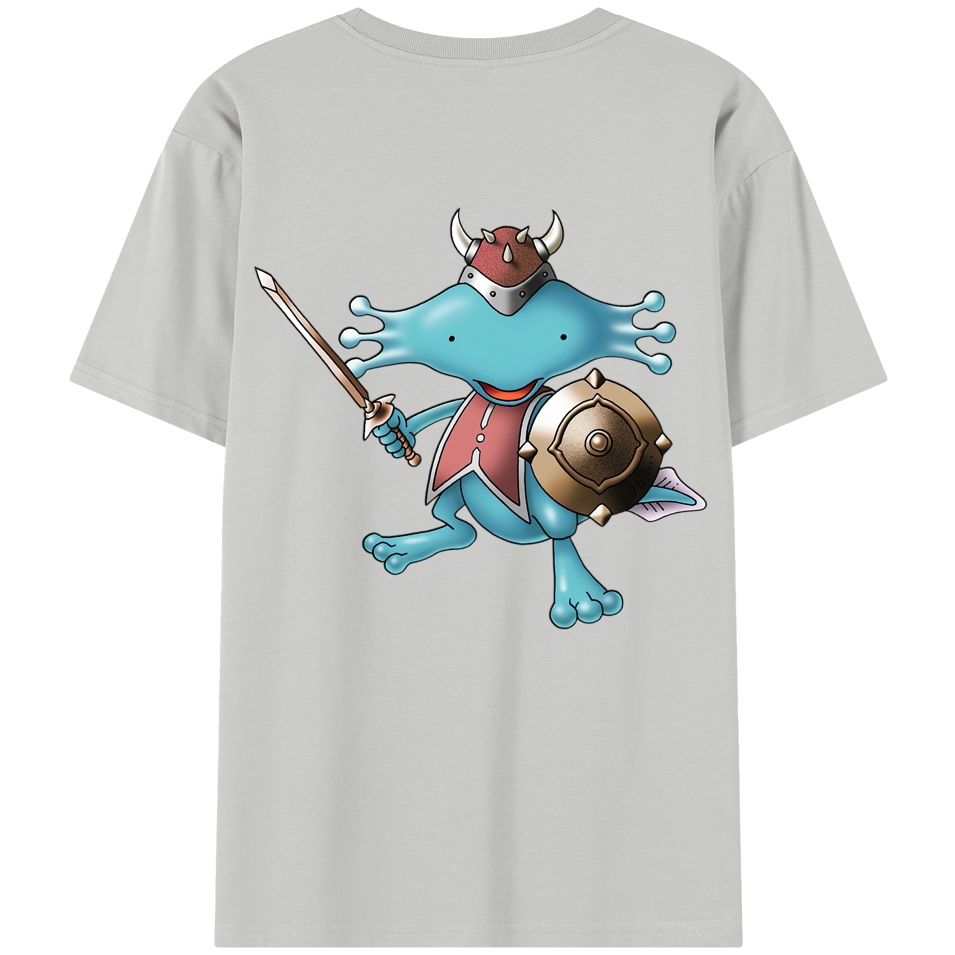 （画像用） ドラゴンクエスト Doragon Kuesuto Dragon Quest レディース半袖Tシャツ(バックプリント)