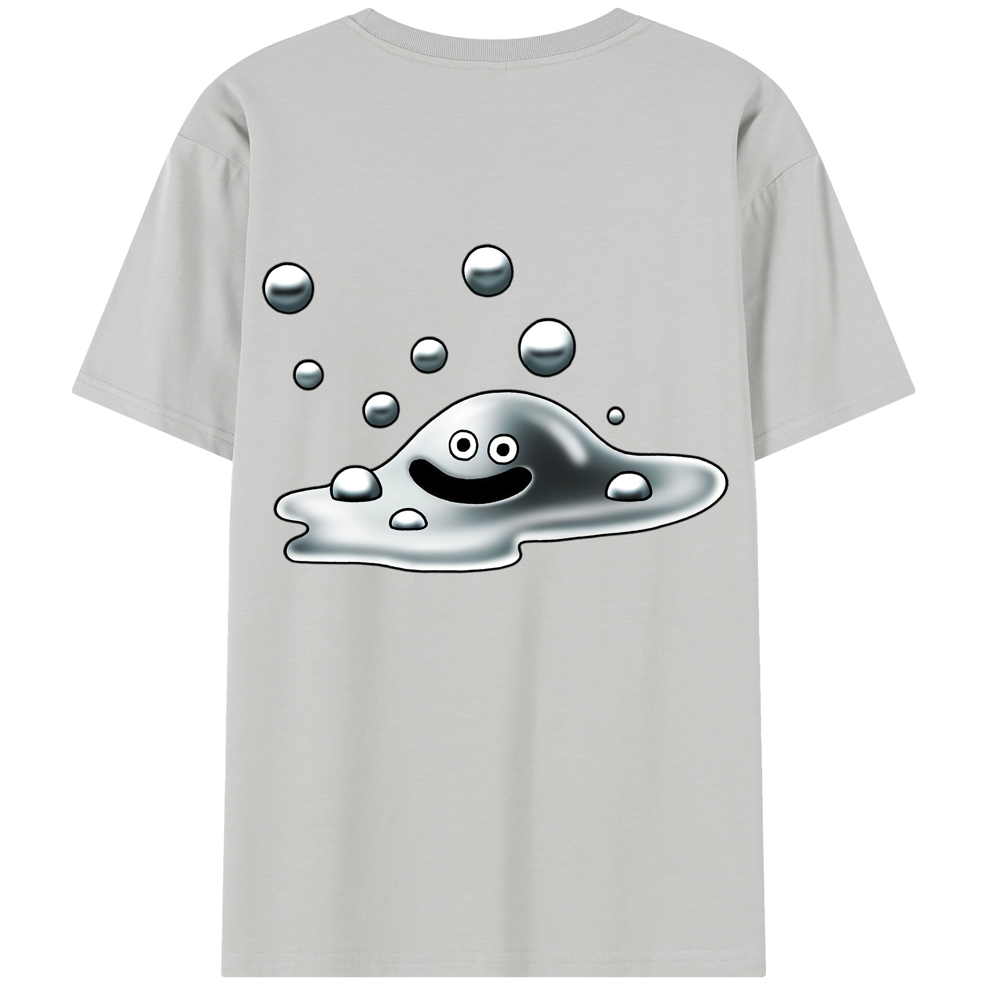 （画像用） ドラゴンクエスト Doragon Kuesuto Dragon Quest レディース半袖Tシャツ(バックプリント)