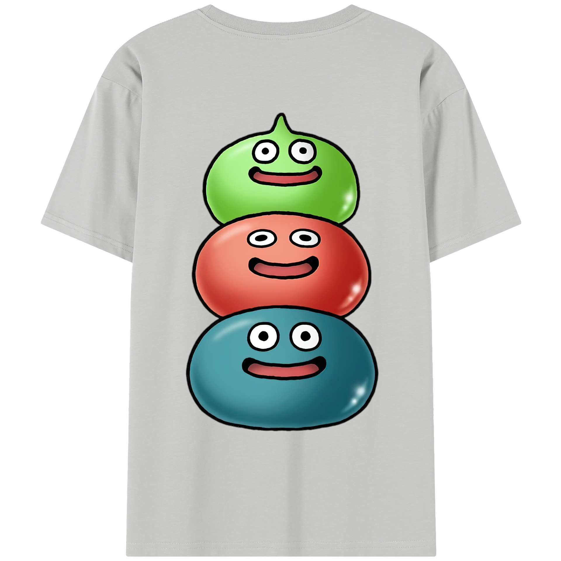 （画像用） ドラゴンクエスト Doragon Kuesuto Dragon Quest レディース半袖Tシャツ(バックプリント)