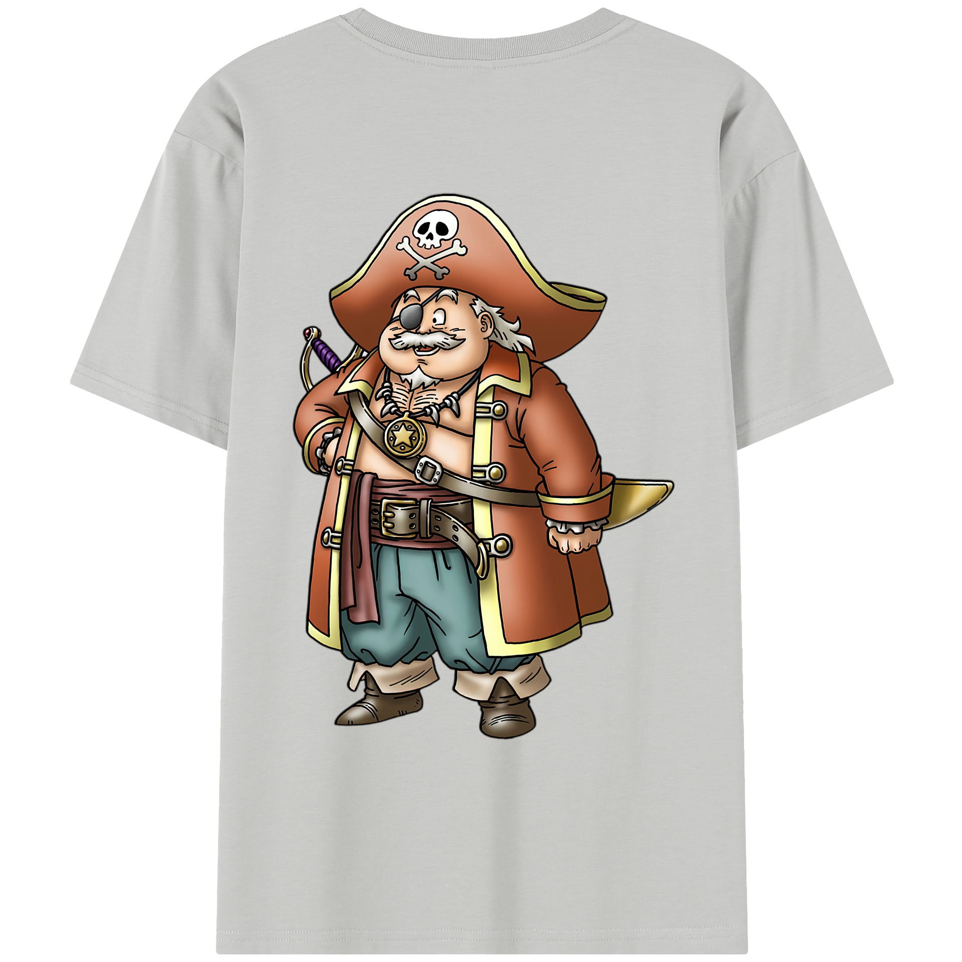 （画像用） ドラゴンクエスト Doragon Kuesuto Dragon Quest レディース半袖Tシャツ(バックプリント)