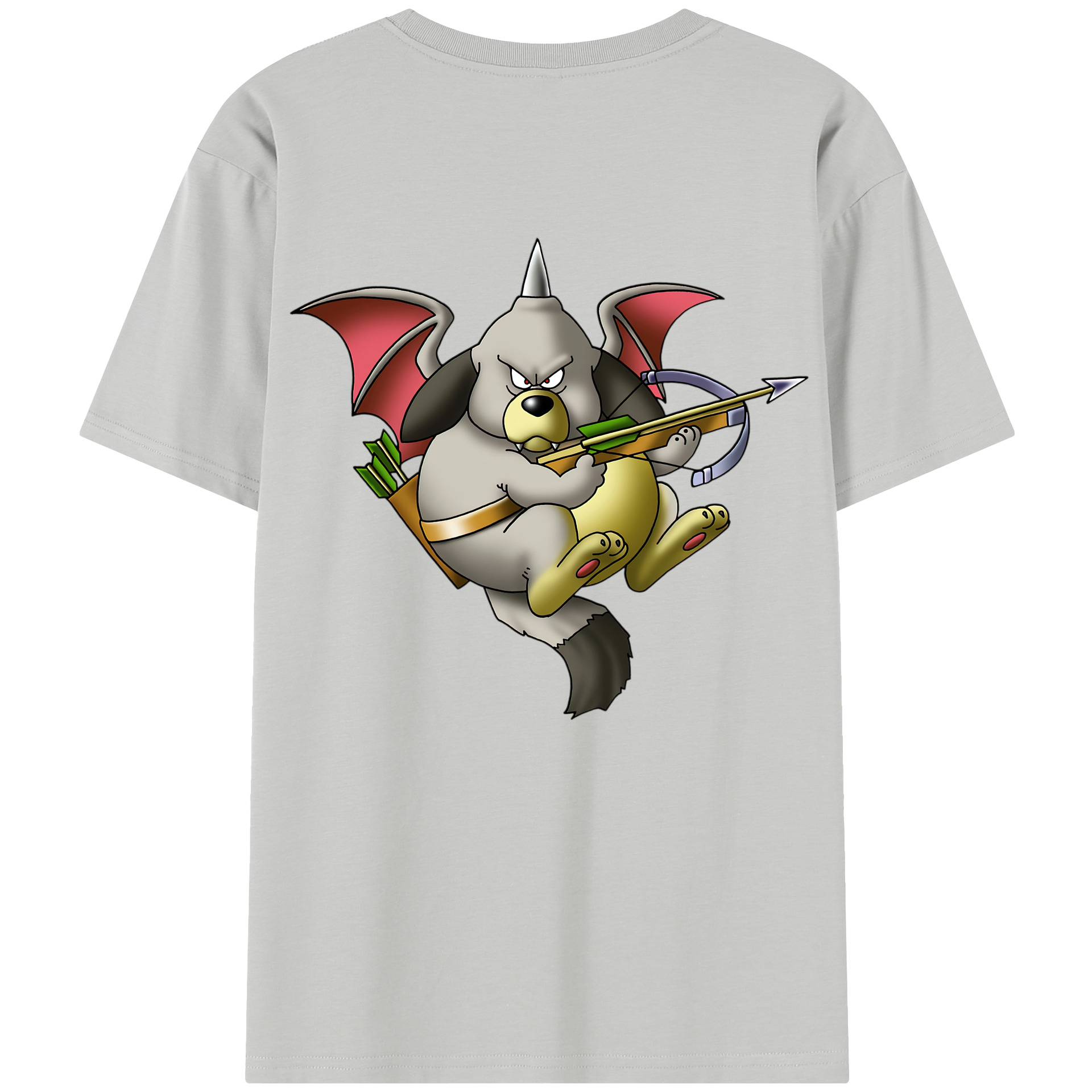 （画像用） ドラゴンクエスト Doragon Kuesuto Dragon Quest レディース半袖Tシャツ(バックプリント)