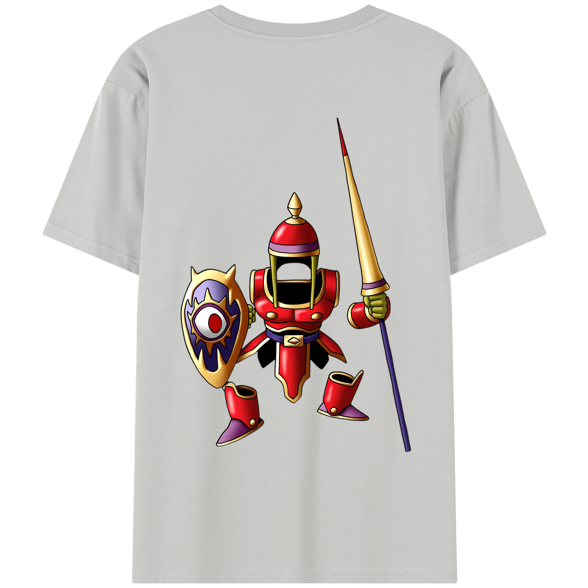 （画像用） ドラゴンクエスト Doragon Kuesuto Dragon Quest レディース半袖Tシャツ(バックプリント)