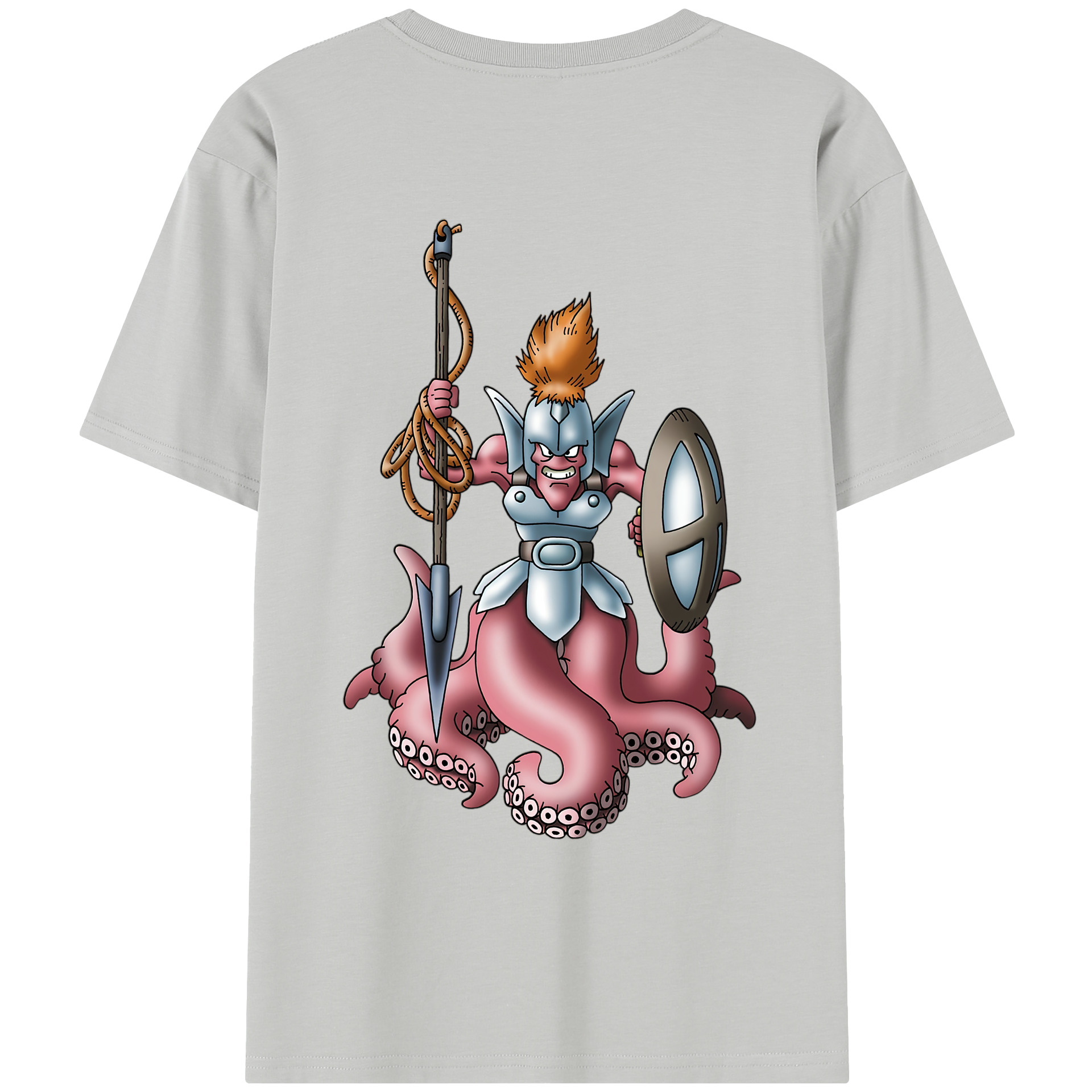 （画像用） ドラゴンクエスト Doragon Kuesuto Dragon Quest レディース半袖Tシャツ(バックプリント)