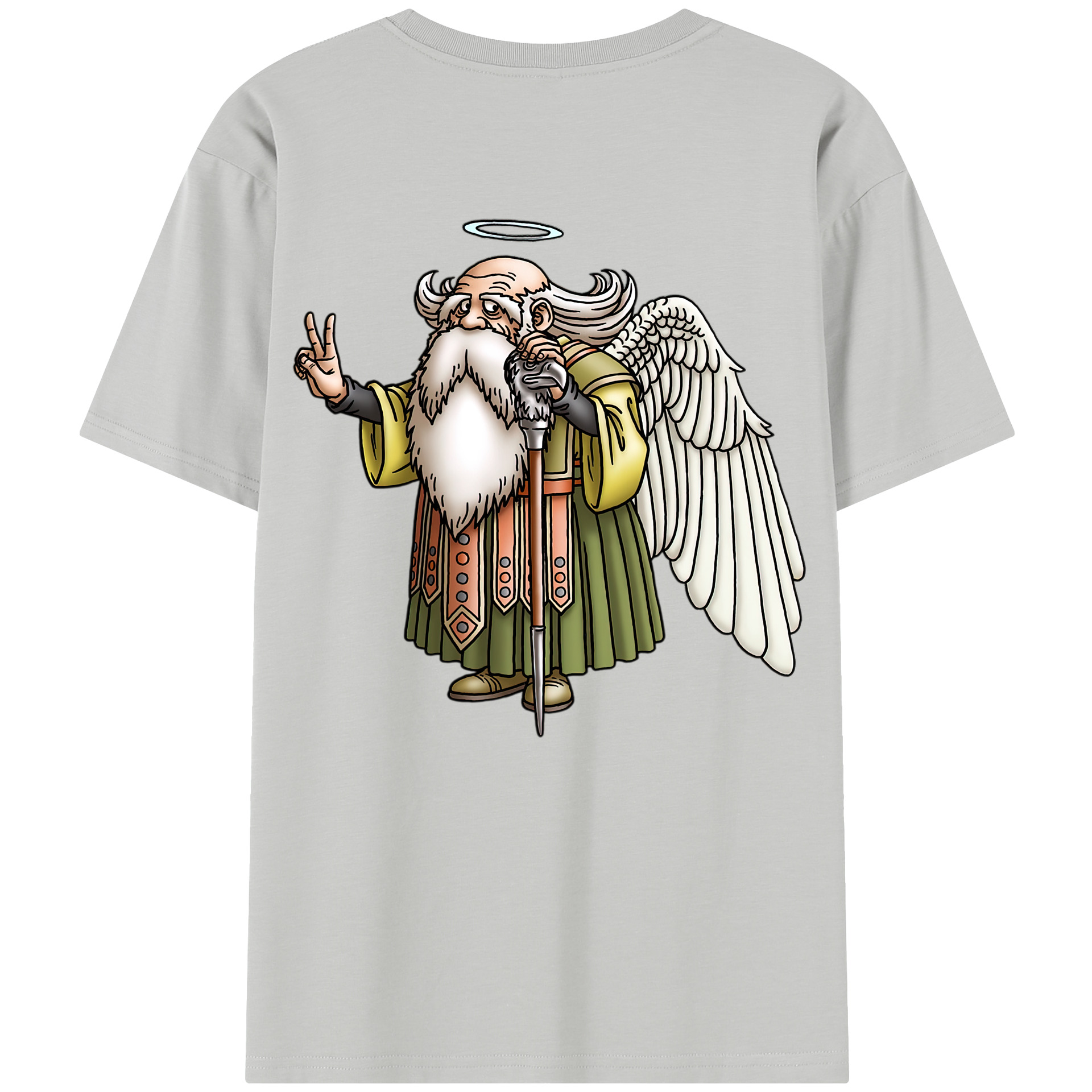 （画像用） ドラゴンクエスト Doragon Kuesuto Dragon Quest レディース半袖Tシャツ(バックプリント)