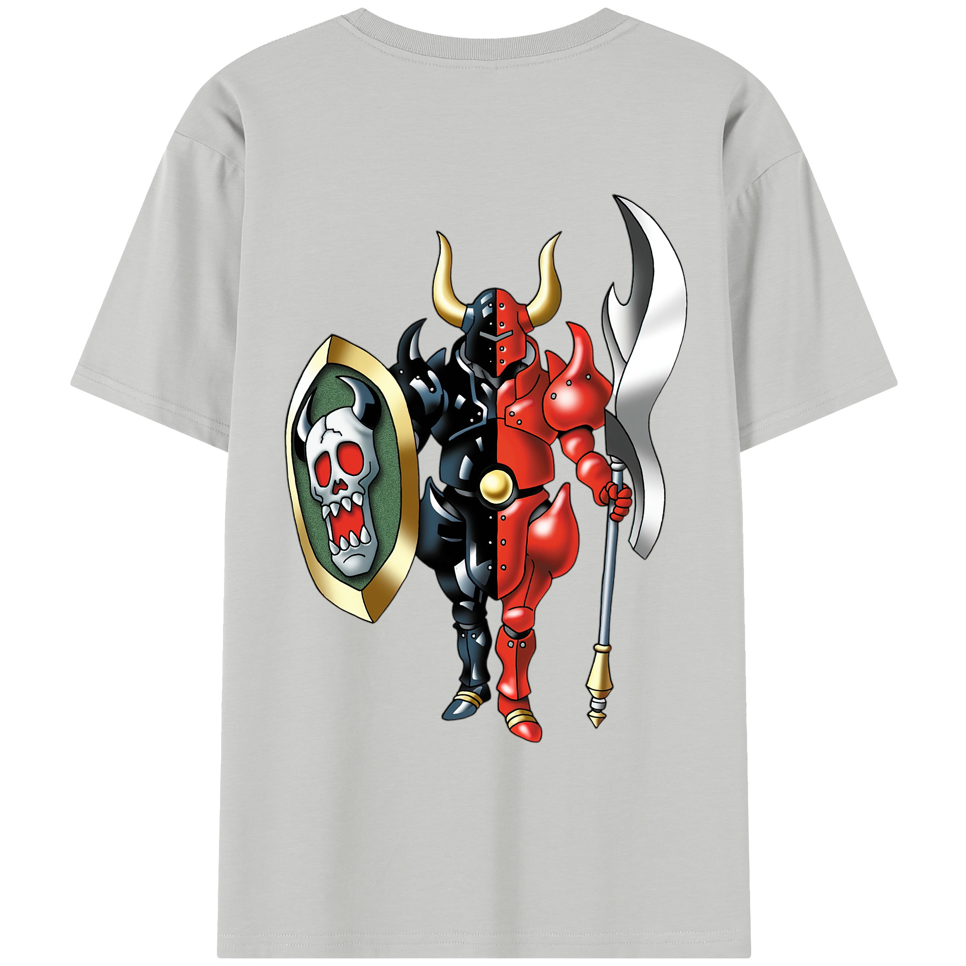 （画像用） ドラゴンクエスト Doragon Kuesuto Dragon Quest レディース半袖Tシャツ(バックプリント)