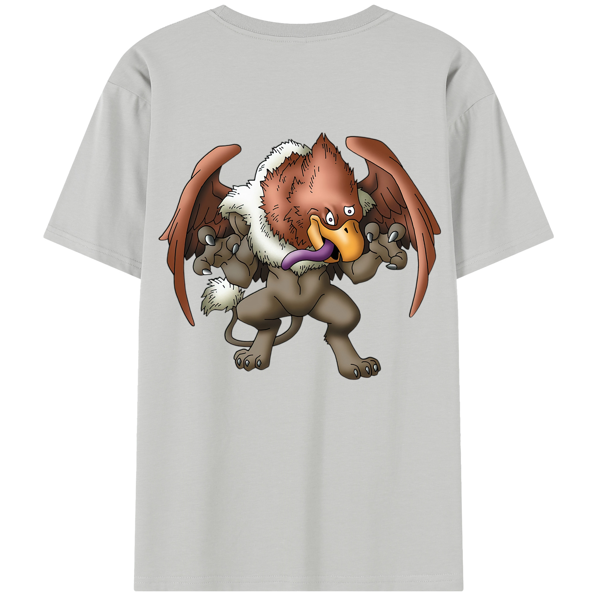 （画像用） ドラゴンクエスト Doragon Kuesuto Dragon Quest レディース半袖Tシャツ(バックプリント)