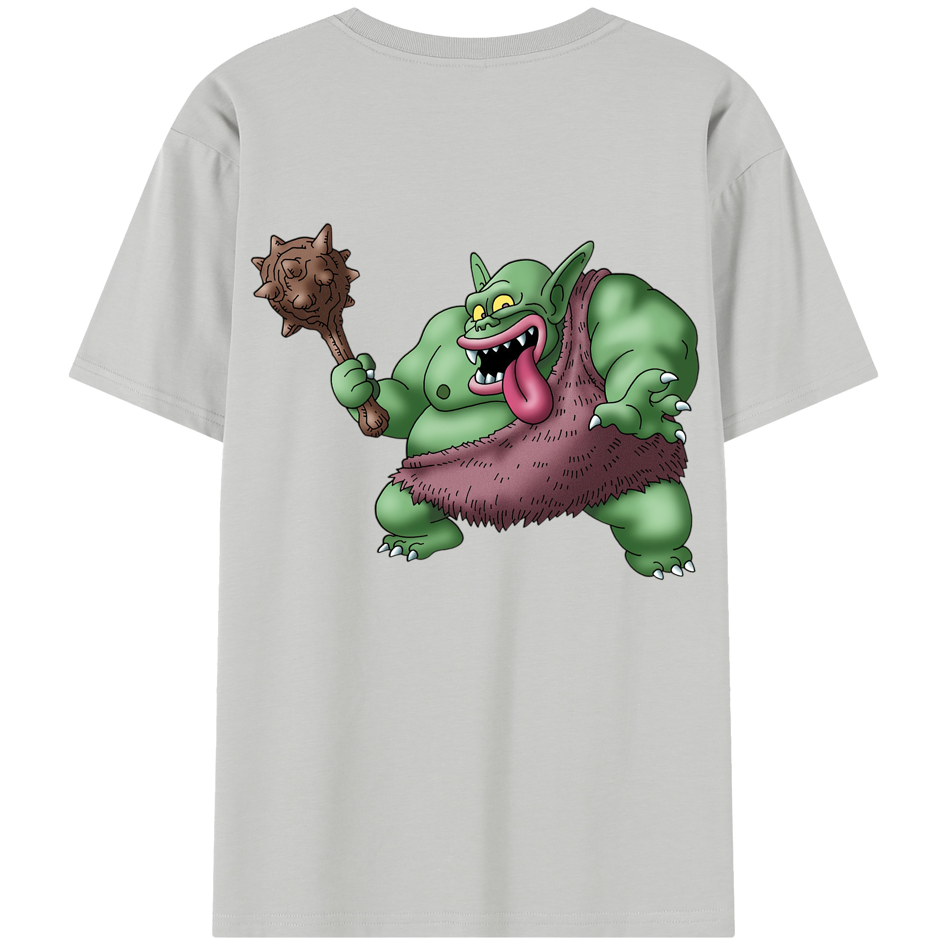 （画像用） ドラゴンクエスト Doragon Kuesuto Dragon Quest レディース半袖Tシャツ(バックプリント)