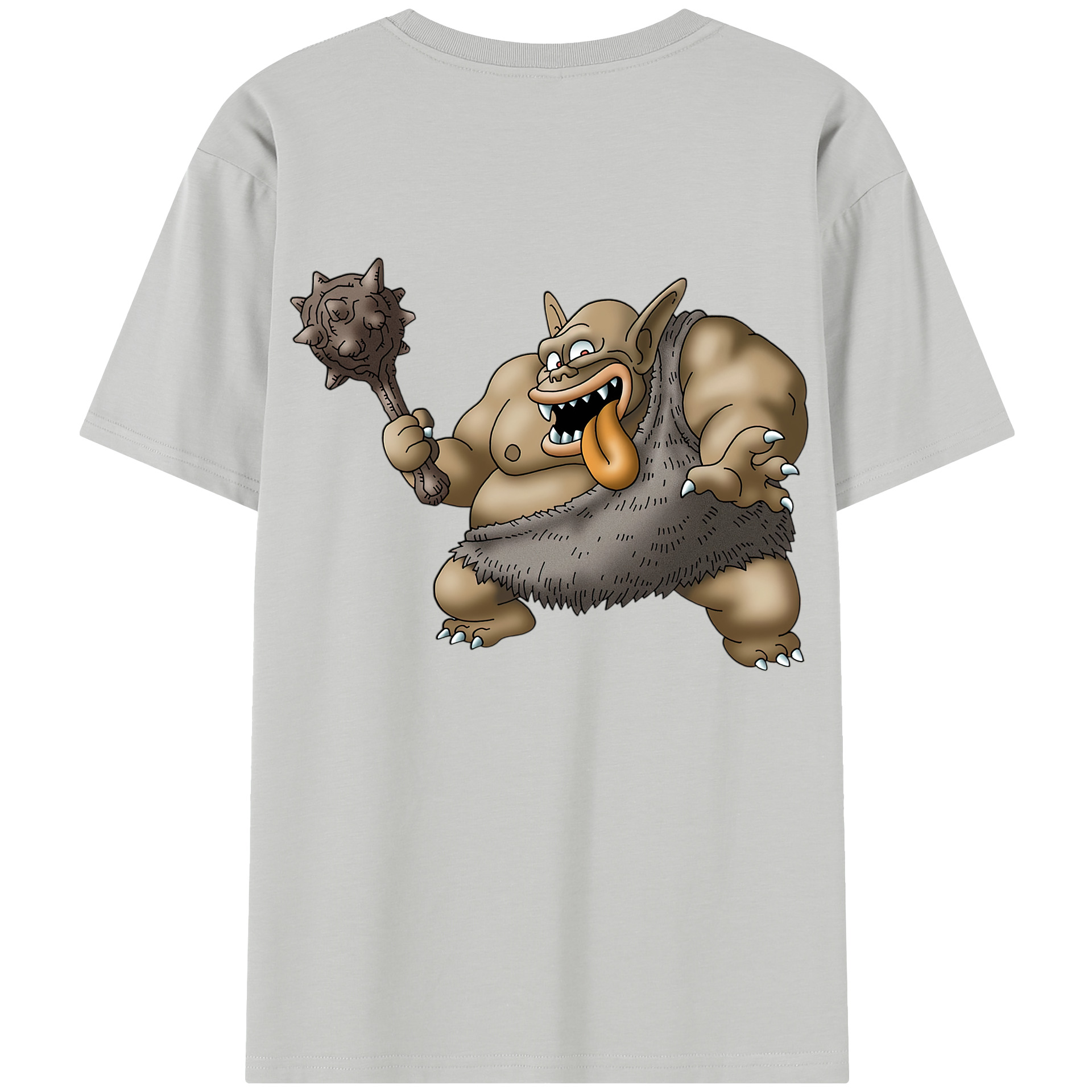 （画像用） ドラゴンクエスト Doragon Kuesuto Dragon Quest レディース半袖Tシャツ(バックプリント)