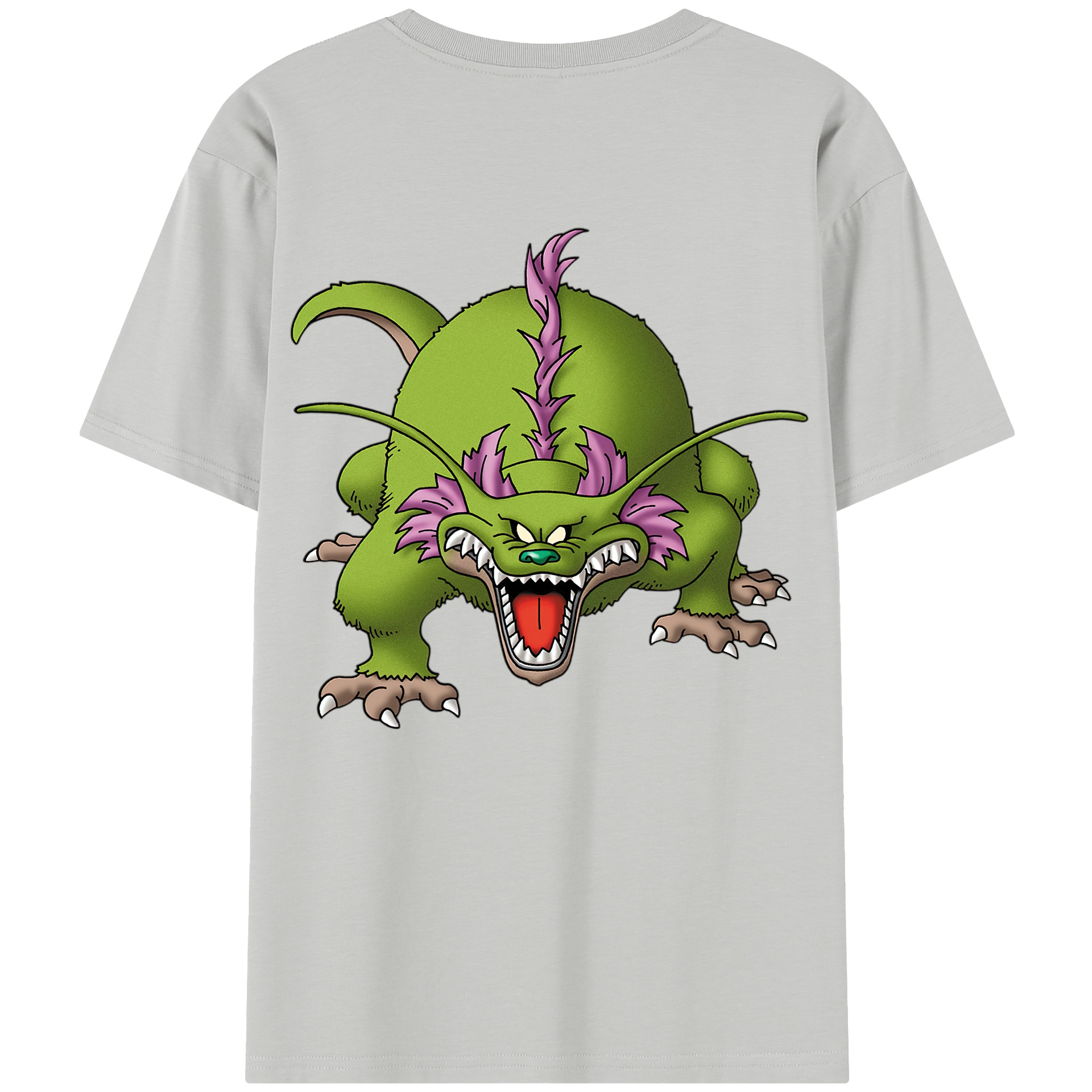 （画像用） ドラゴンクエスト Doragon Kuesuto Dragon Quest レディース半袖Tシャツ(バックプリント)