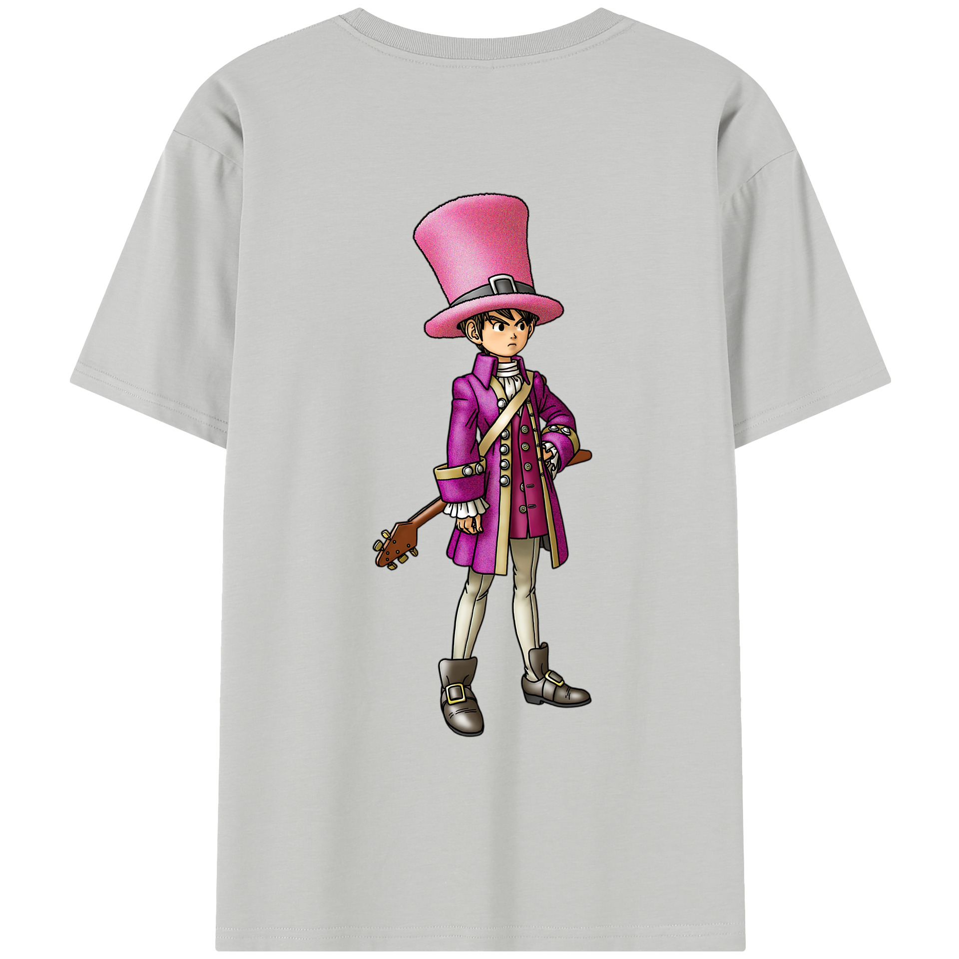 （画像用） ドラゴンクエスト Doragon Kuesuto Dragon Quest レディース半袖Tシャツ(バックプリント)