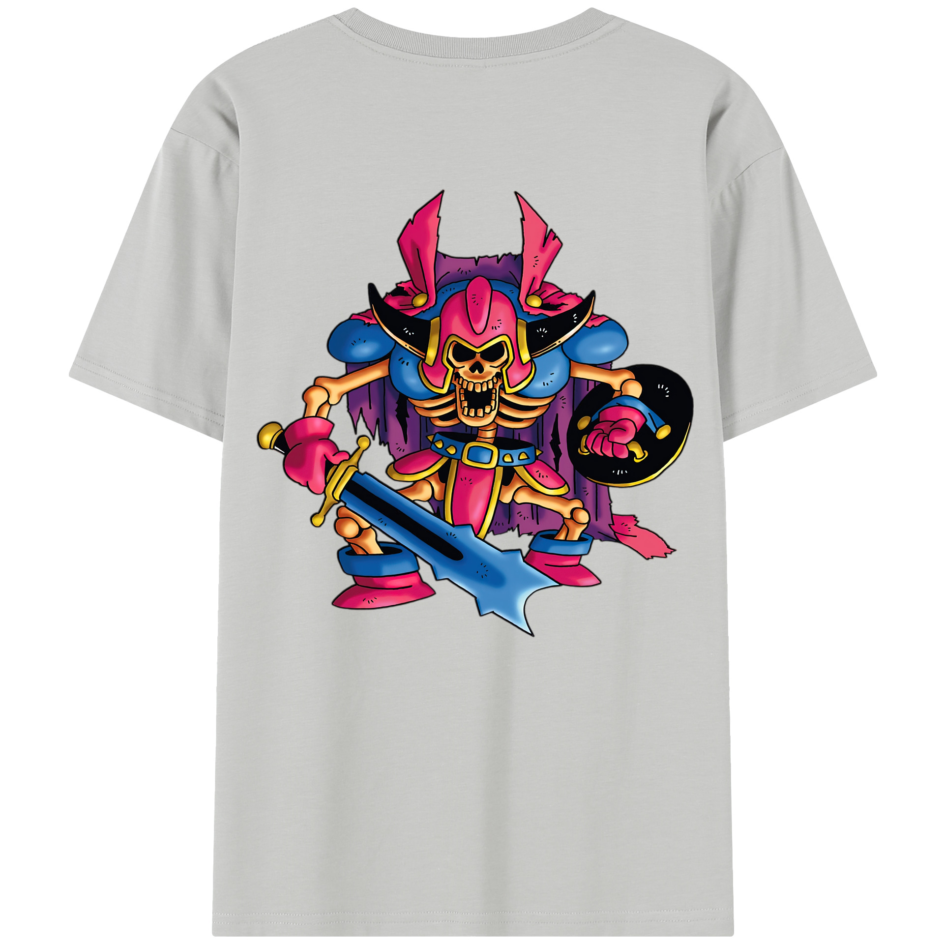 （画像用） ドラゴンクエスト Doragon Kuesuto Dragon Quest レディース半袖Tシャツ(バックプリント)