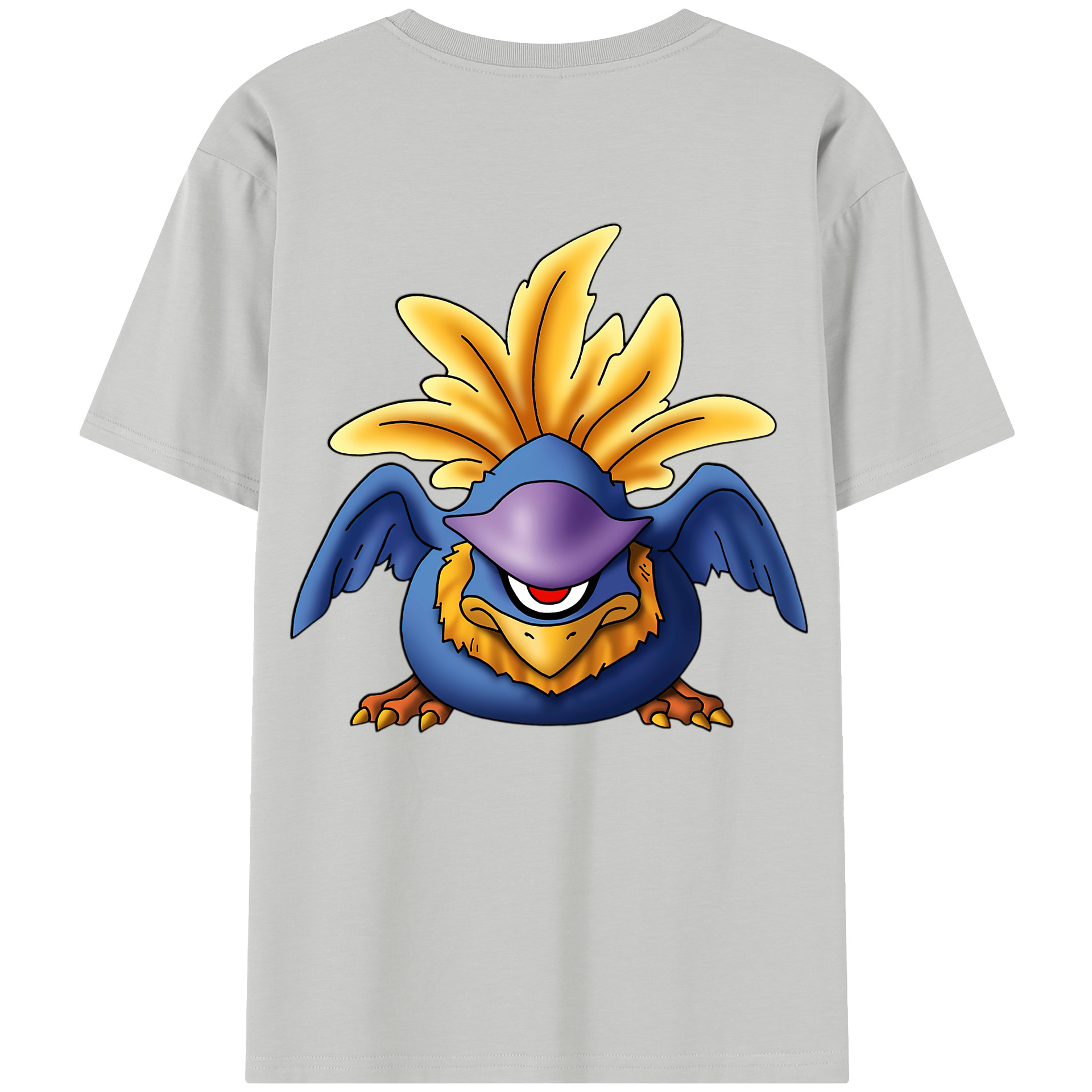 （画像用） ドラゴンクエスト Doragon Kuesuto Dragon Quest レディース半袖Tシャツ(バックプリント)