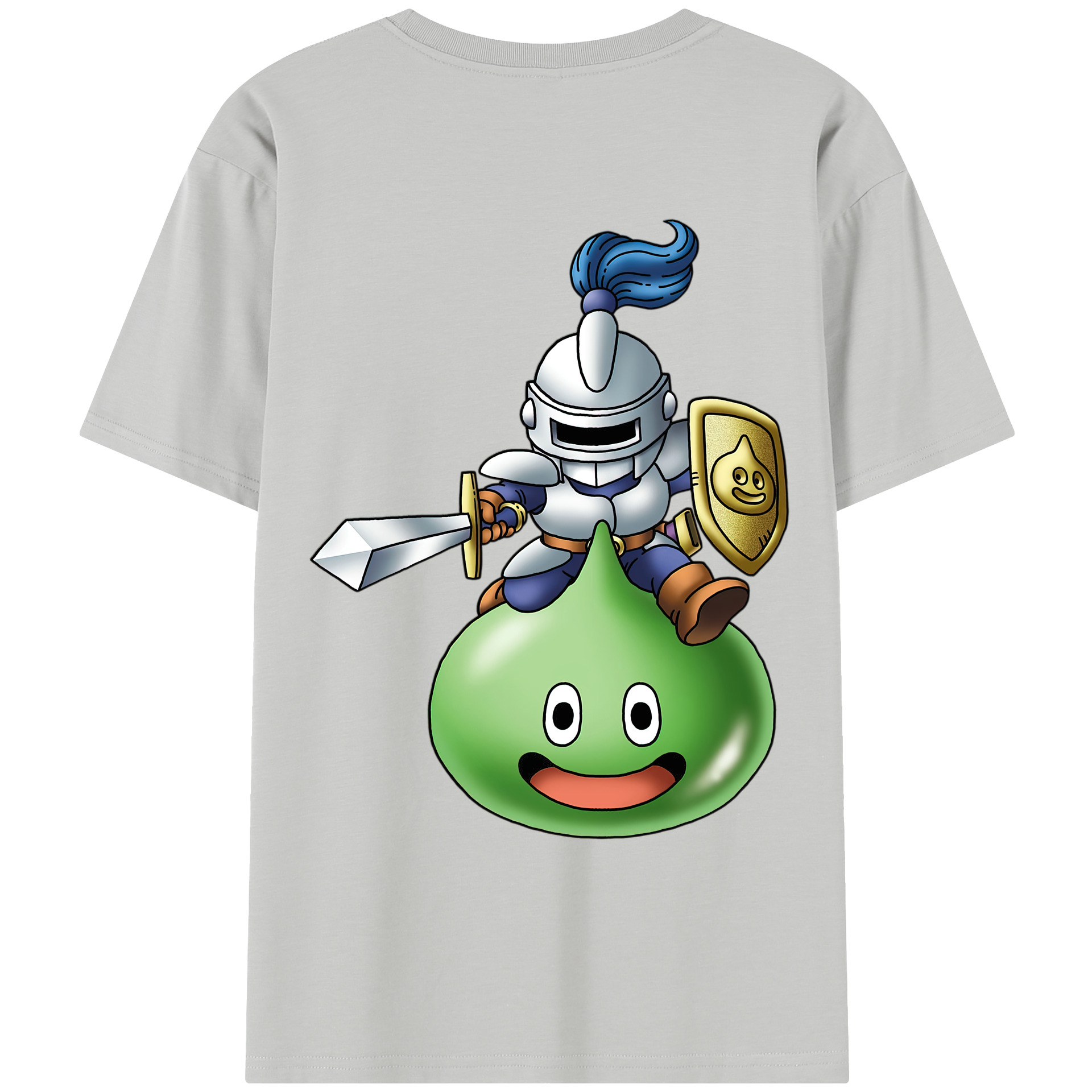 （画像用） ドラゴンクエスト Doragon Kuesuto Dragon Quest レディース半袖Tシャツ(バックプリント)