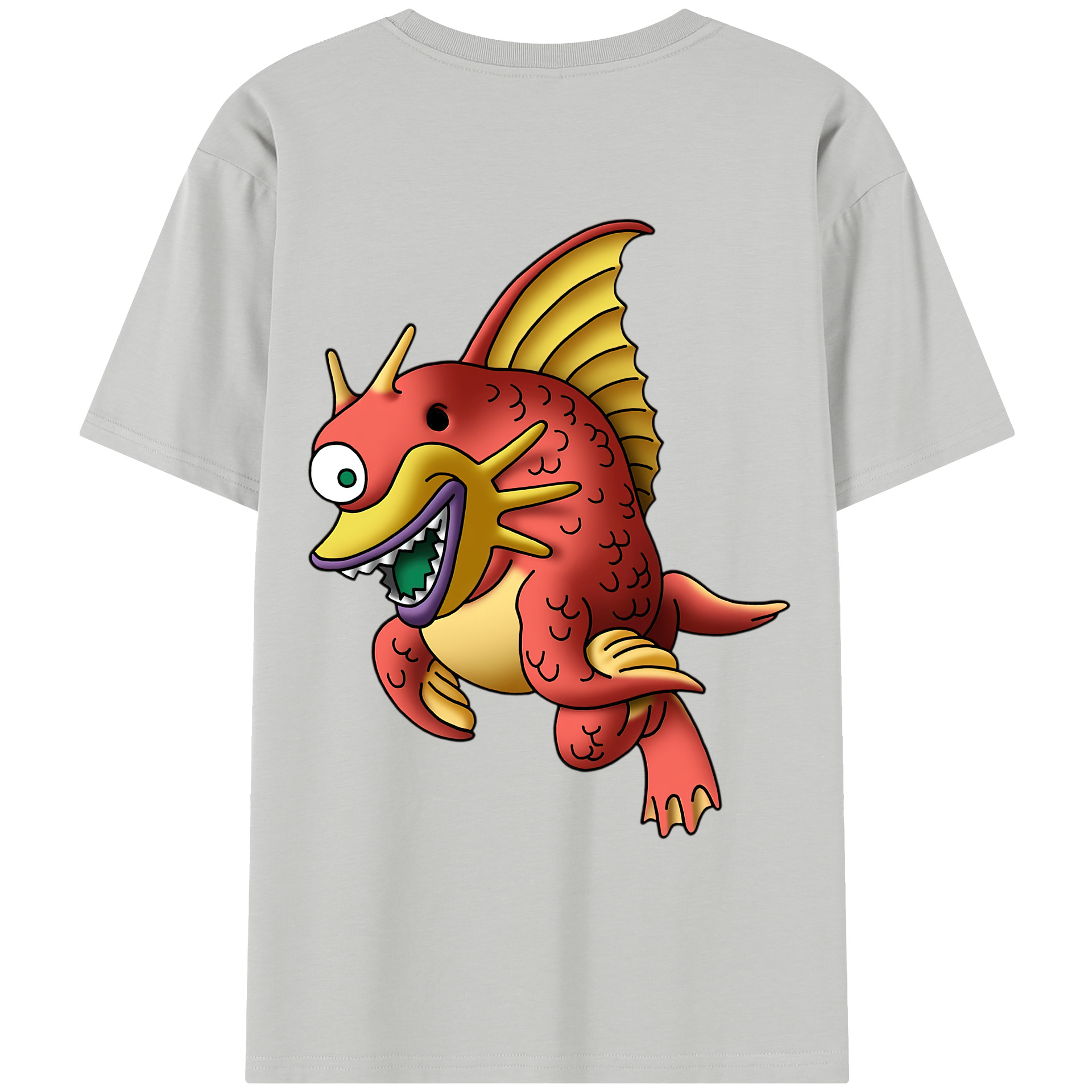 （画像用） ドラゴンクエスト Doragon Kuesuto Dragon Quest レディース半袖Tシャツ(バックプリント)