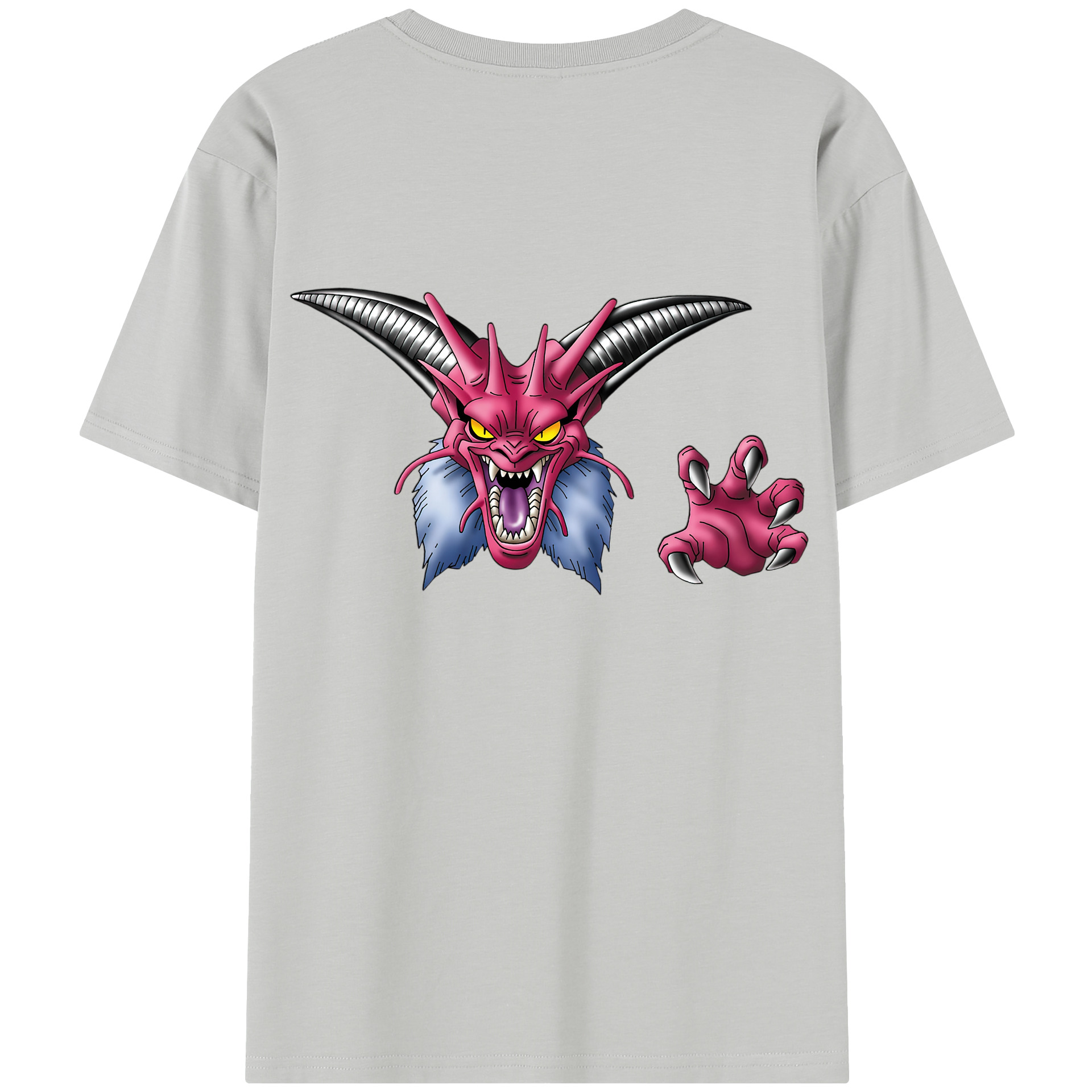 （画像用） ドラゴンクエスト Doragon Kuesuto Dragon Quest レディース半袖Tシャツ(バックプリント)