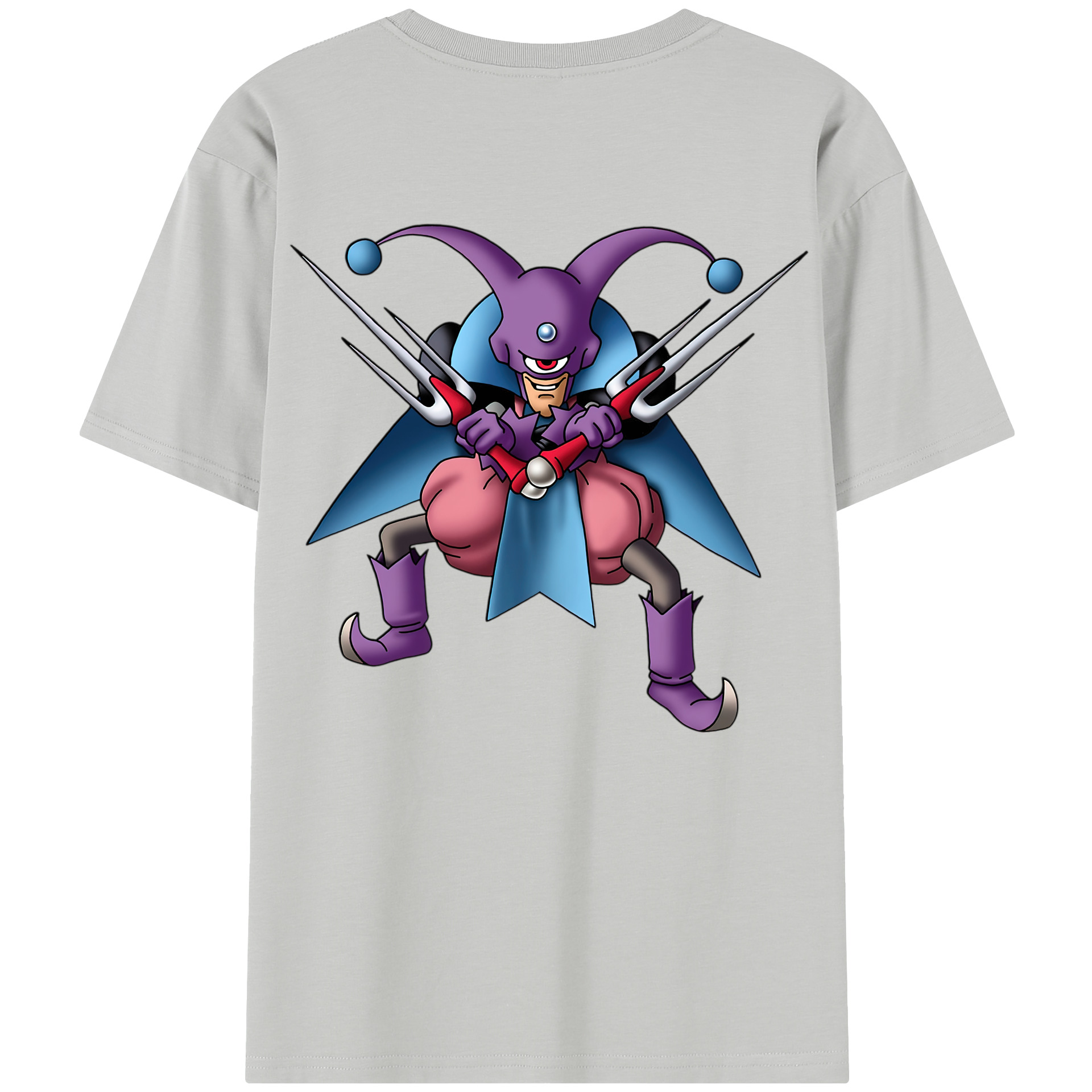 （画像用） ドラゴンクエスト Doragon Kuesuto Dragon Quest レディース半袖Tシャツ(バックプリント)