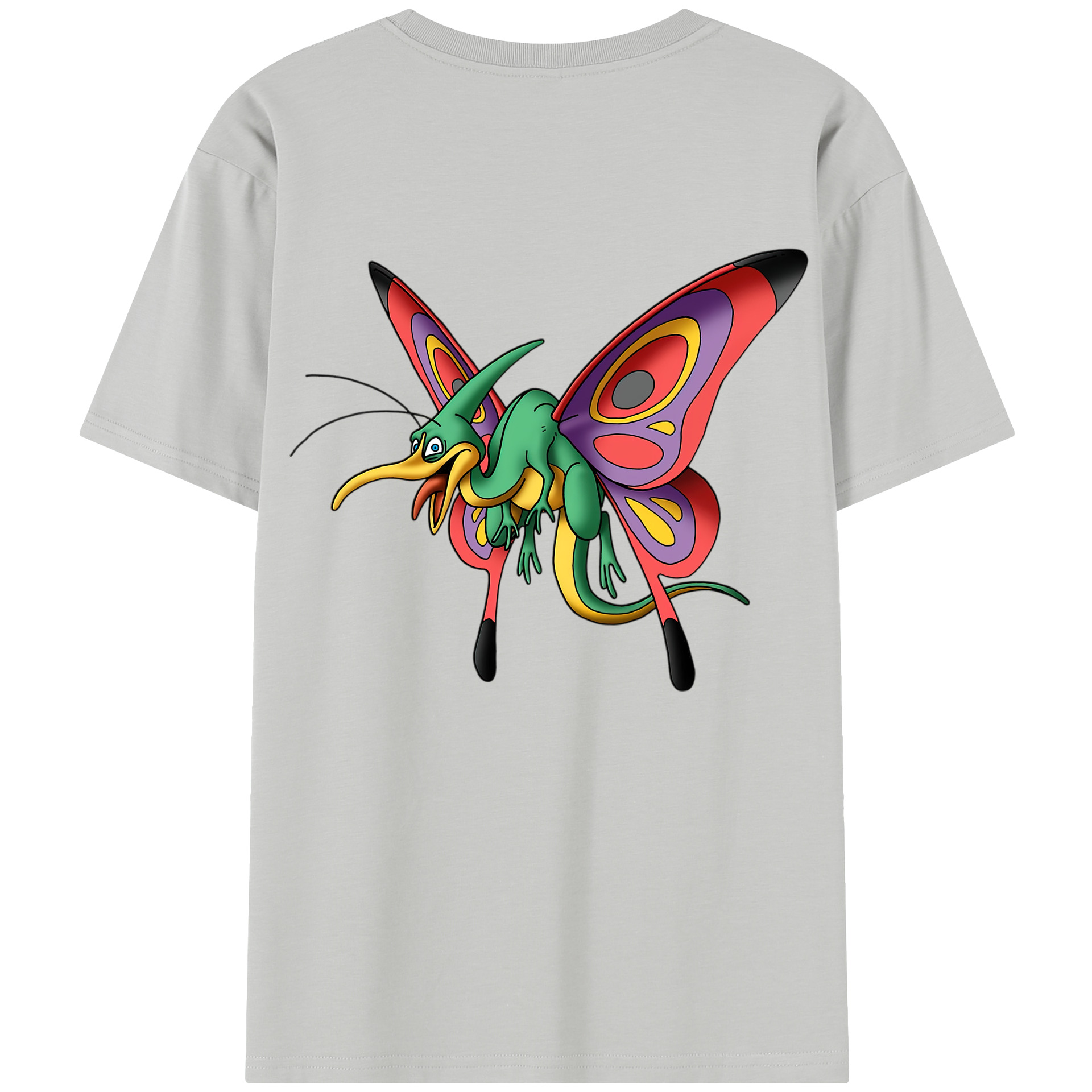 （画像用） ドラゴンクエスト Doragon Kuesuto Dragon Quest レディース半袖Tシャツ(バックプリント)