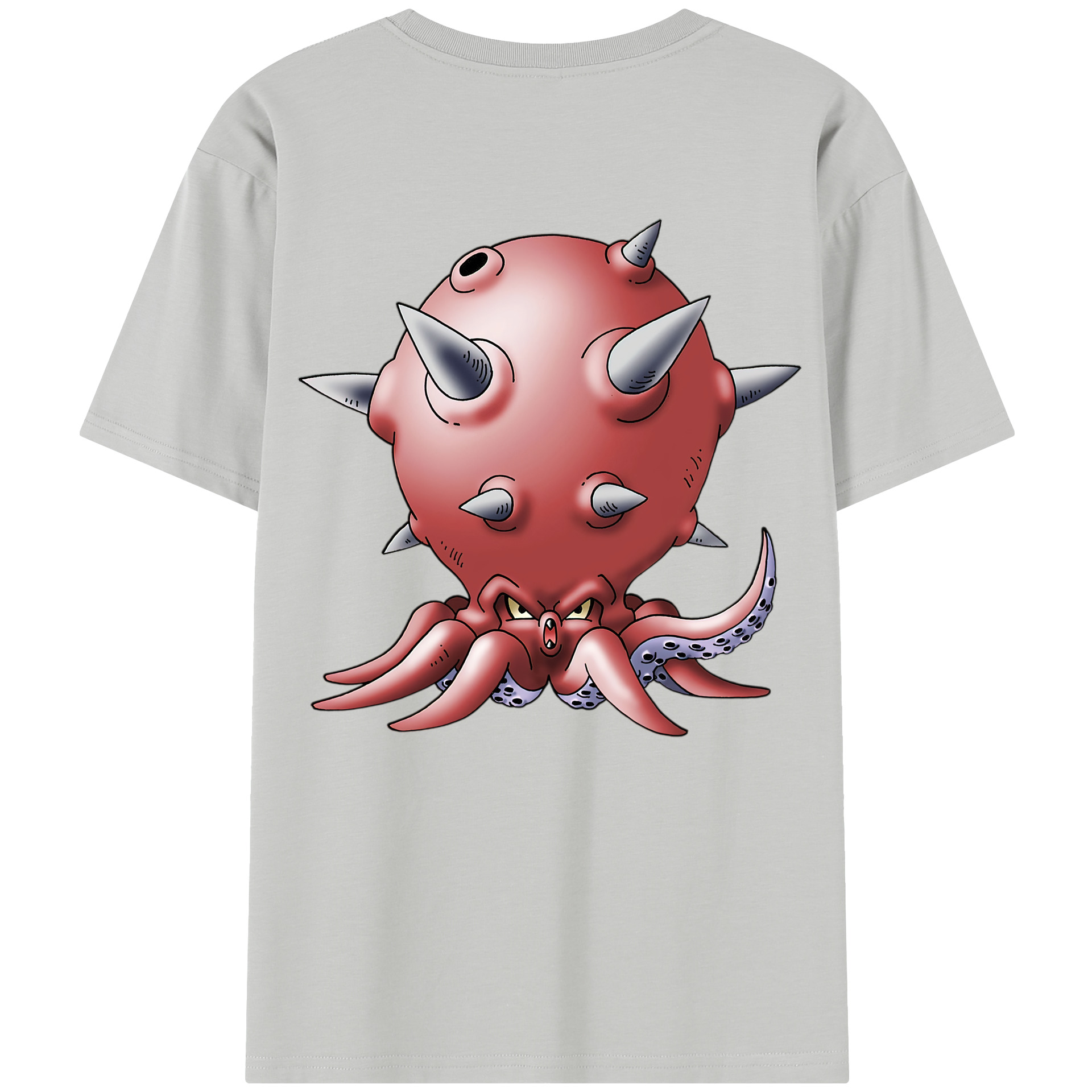 （画像用） ドラゴンクエスト Doragon Kuesuto Dragon Quest レディース半袖Tシャツ(バックプリント)
