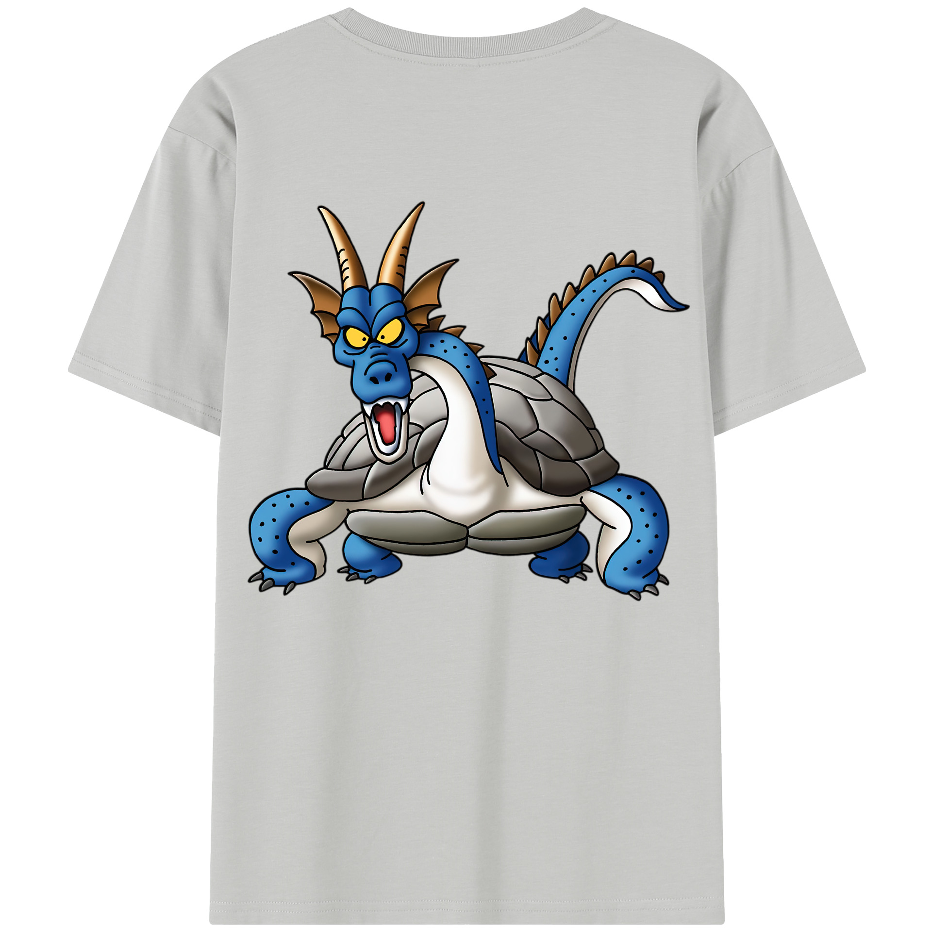 （画像用） ドラゴンクエスト Doragon Kuesuto Dragon Quest レディース半袖Tシャツ(バックプリント)