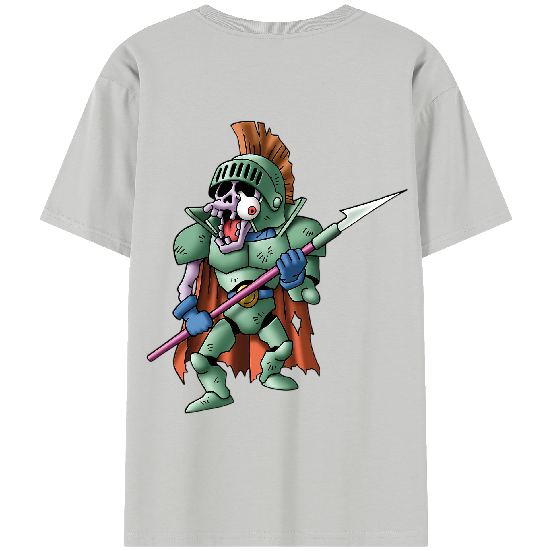 （画像用） ドラゴンクエスト Doragon Kuesuto Dragon Quest レディース半袖Tシャツ(バックプリント)