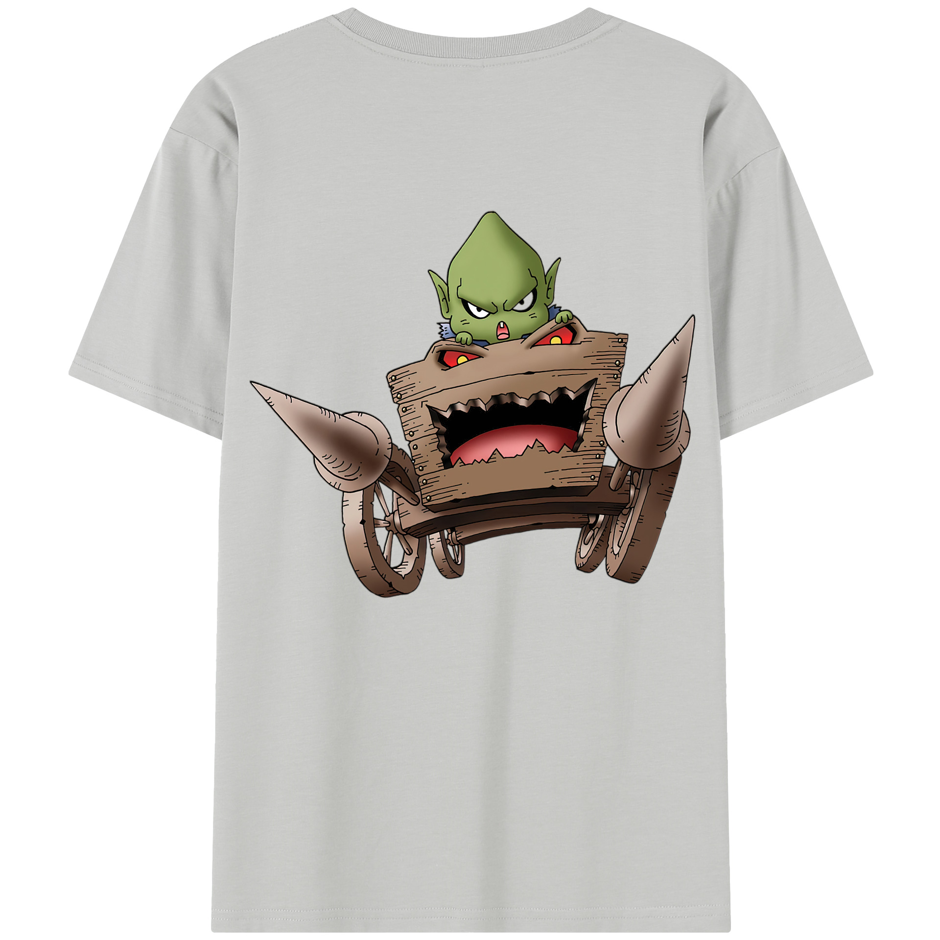 （画像用） ドラゴンクエスト Doragon Kuesuto Dragon Quest レディース半袖Tシャツ(バックプリント)