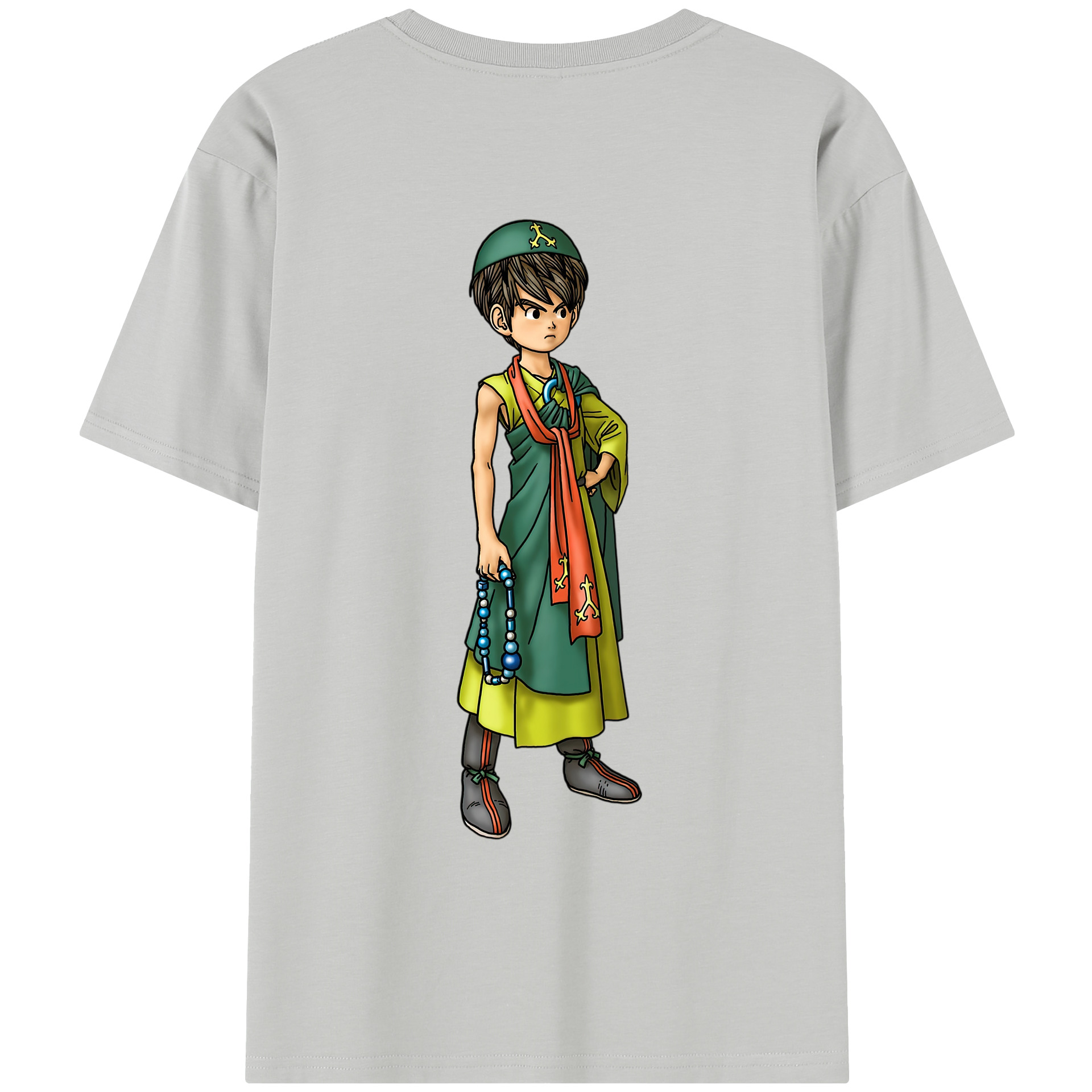 （画像用） ドラゴンクエスト Doragon Kuesuto Dragon Quest レディース半袖Tシャツ(バックプリント)