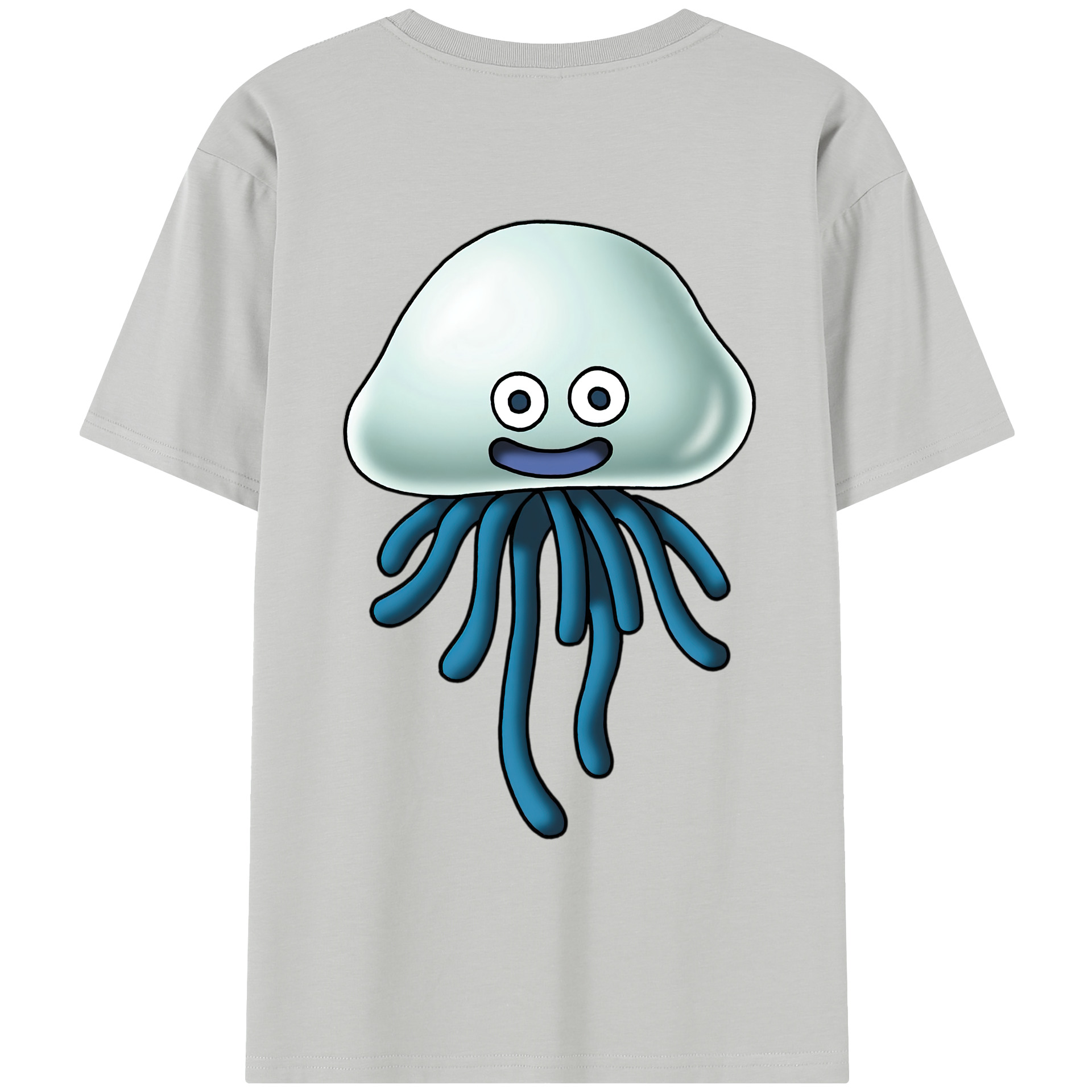 （画像用） ドラゴンクエスト Doragon Kuesuto Dragon Quest レディース半袖Tシャツ(バックプリント)