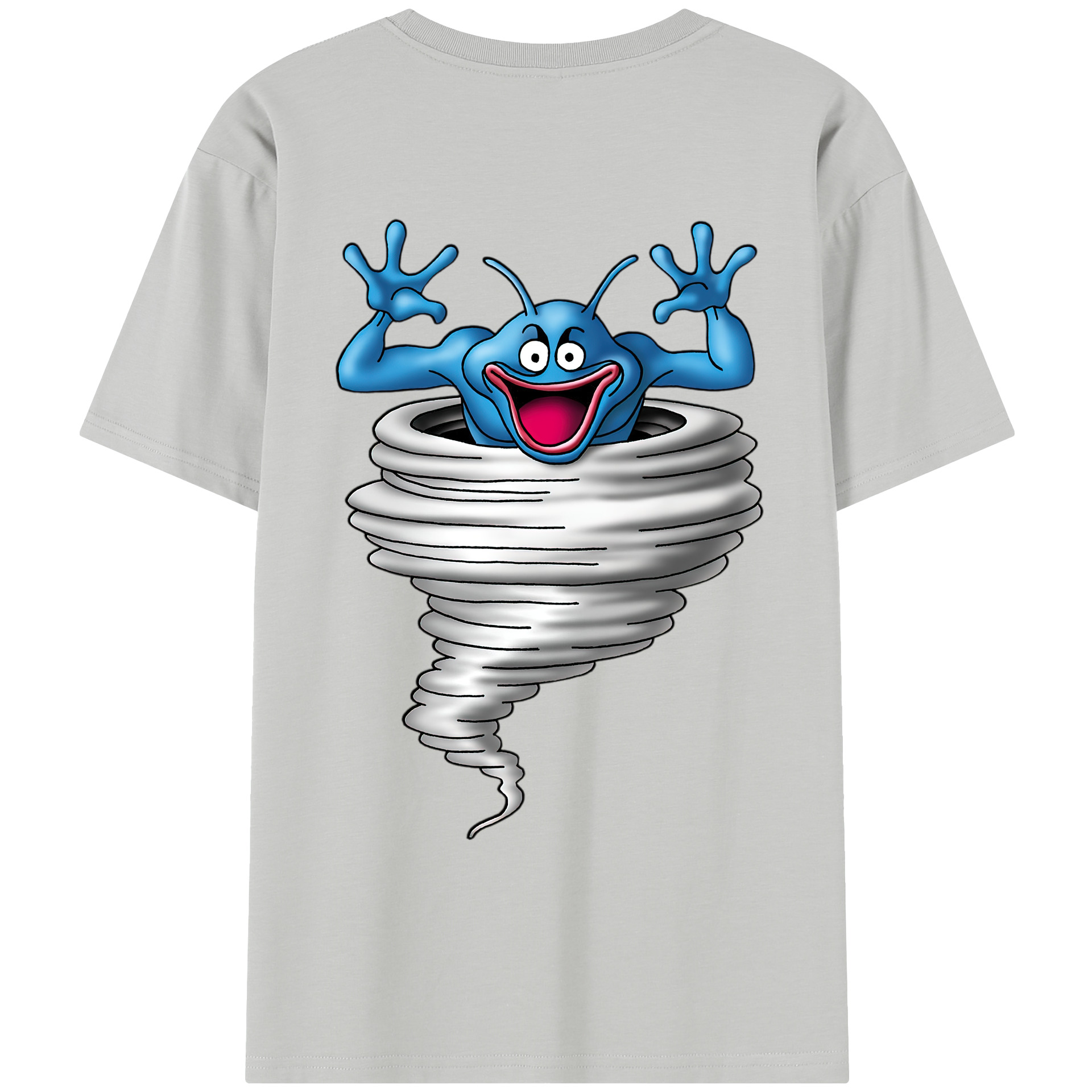 （画像用） ドラゴンクエスト Doragon Kuesuto Dragon Quest レディース半袖Tシャツ(バックプリント)
