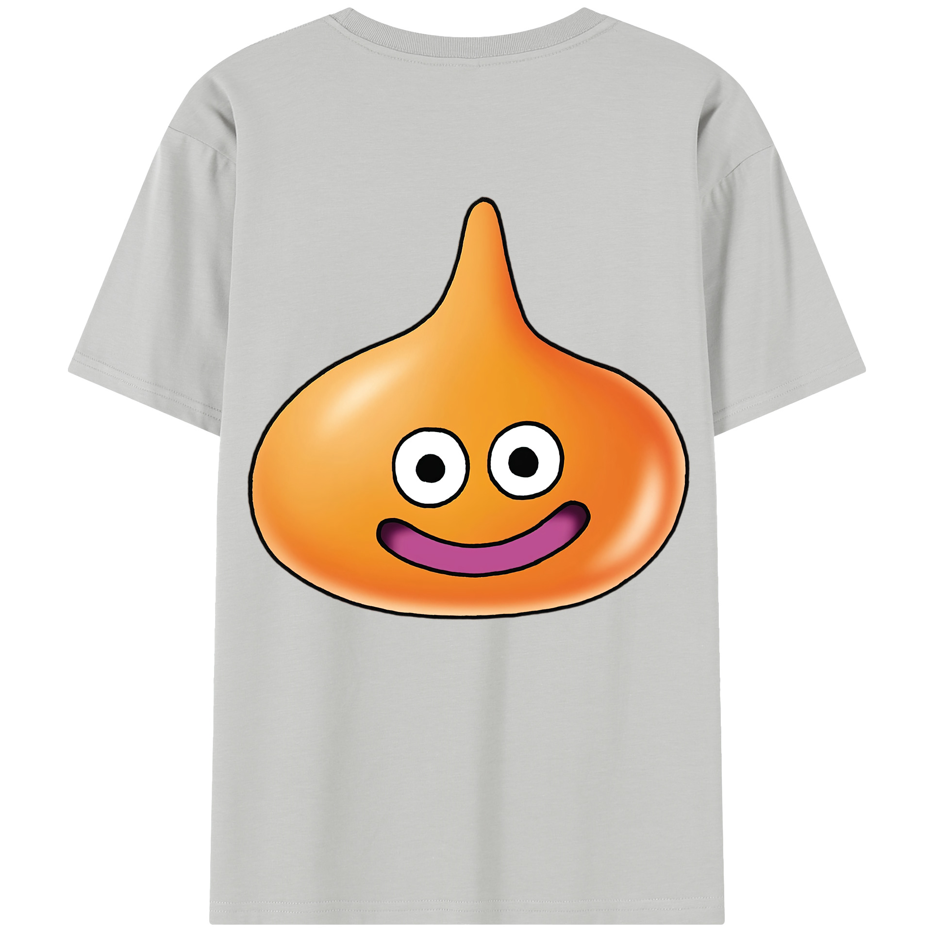 （画像用） ドラゴンクエスト Doragon Kuesuto Dragon Quest レディース半袖Tシャツ(バックプリント)