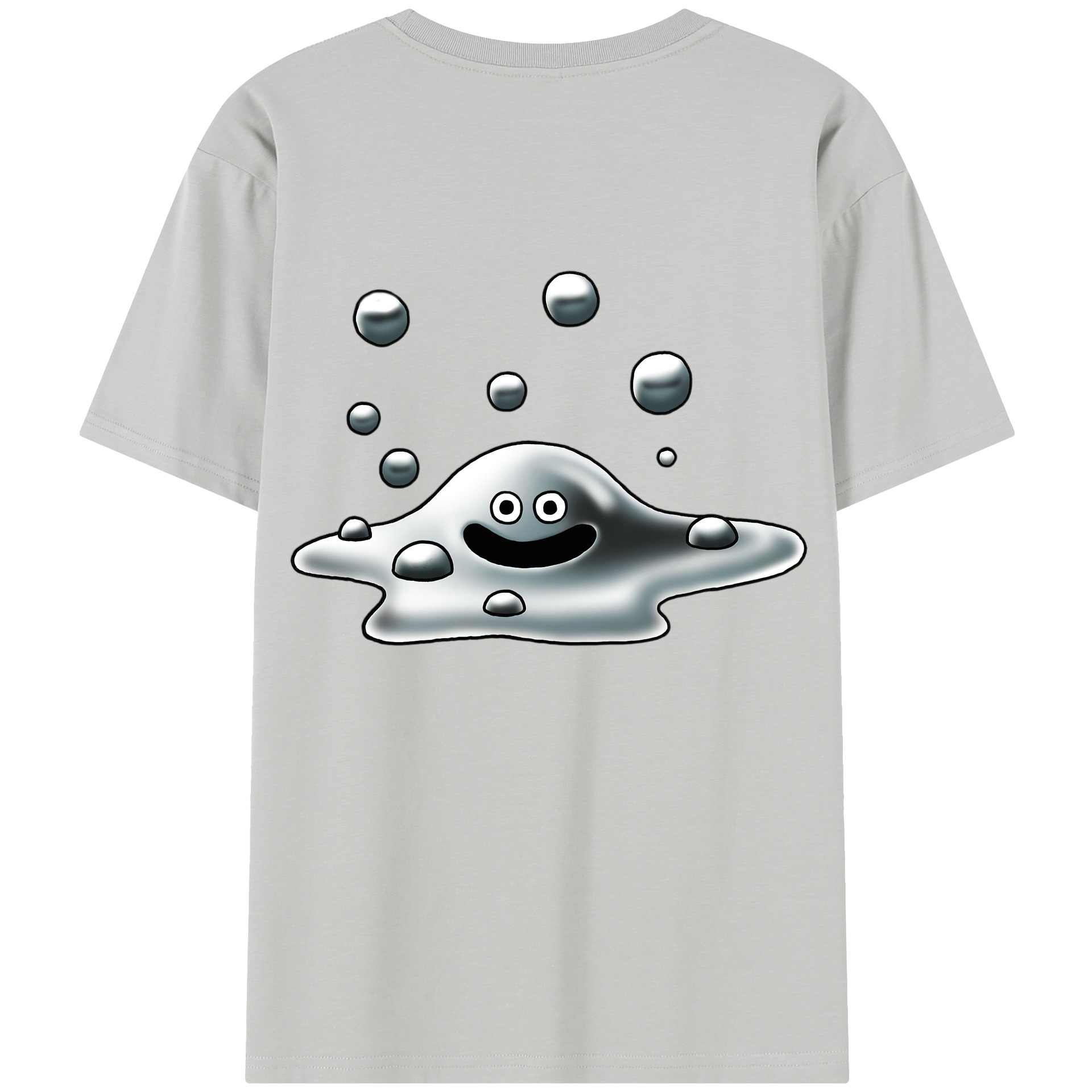 （画像用） ドラゴンクエスト Doragon Kuesuto Dragon Quest レディース半袖Tシャツ(バックプリント)