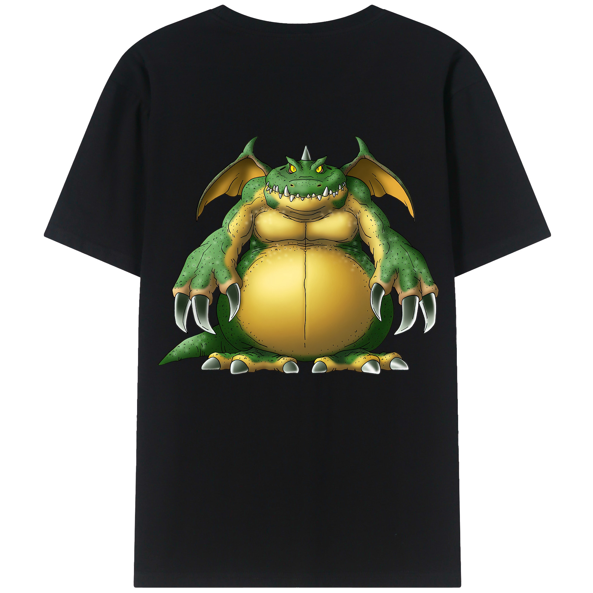 （画像用） ドラゴンクエスト Doragon Kuesuto Dragon Quest レディース半袖Tシャツ(バックプリント)