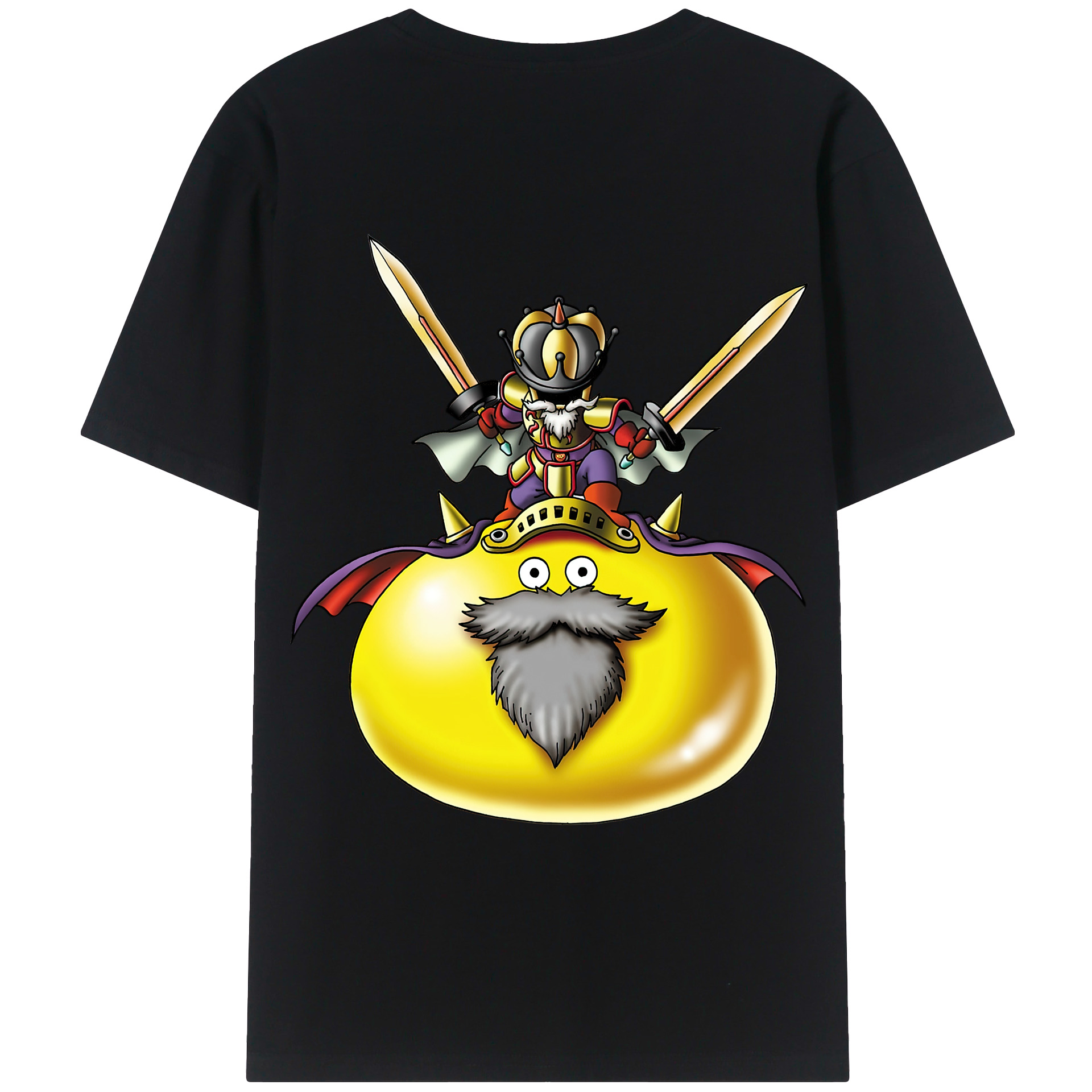 （画像用） ドラゴンクエスト Doragon Kuesuto Dragon Quest レディース半袖Tシャツ(バックプリント)
