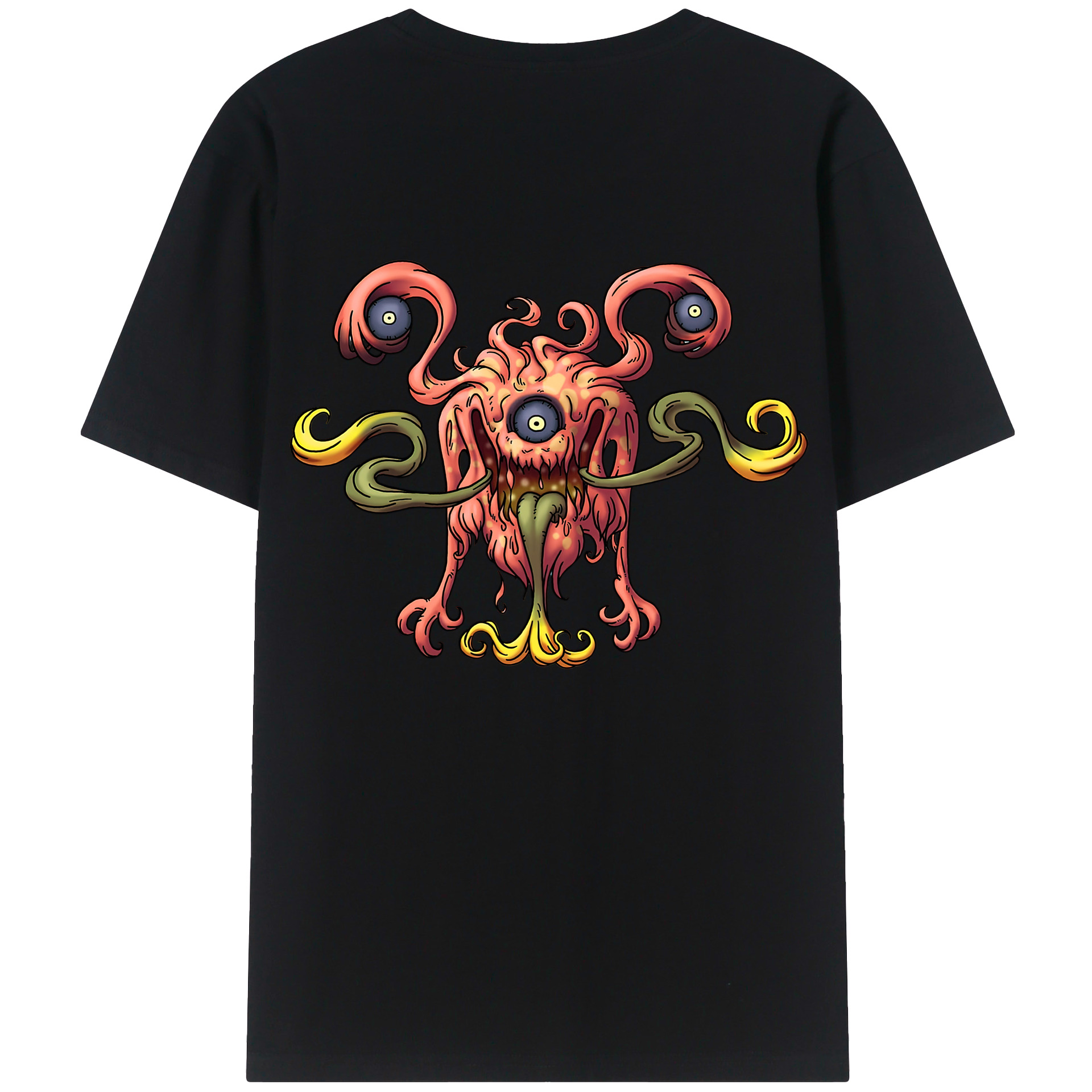 （画像用） ドラゴンクエスト Doragon Kuesuto Dragon Quest レディース半袖Tシャツ(バックプリント)