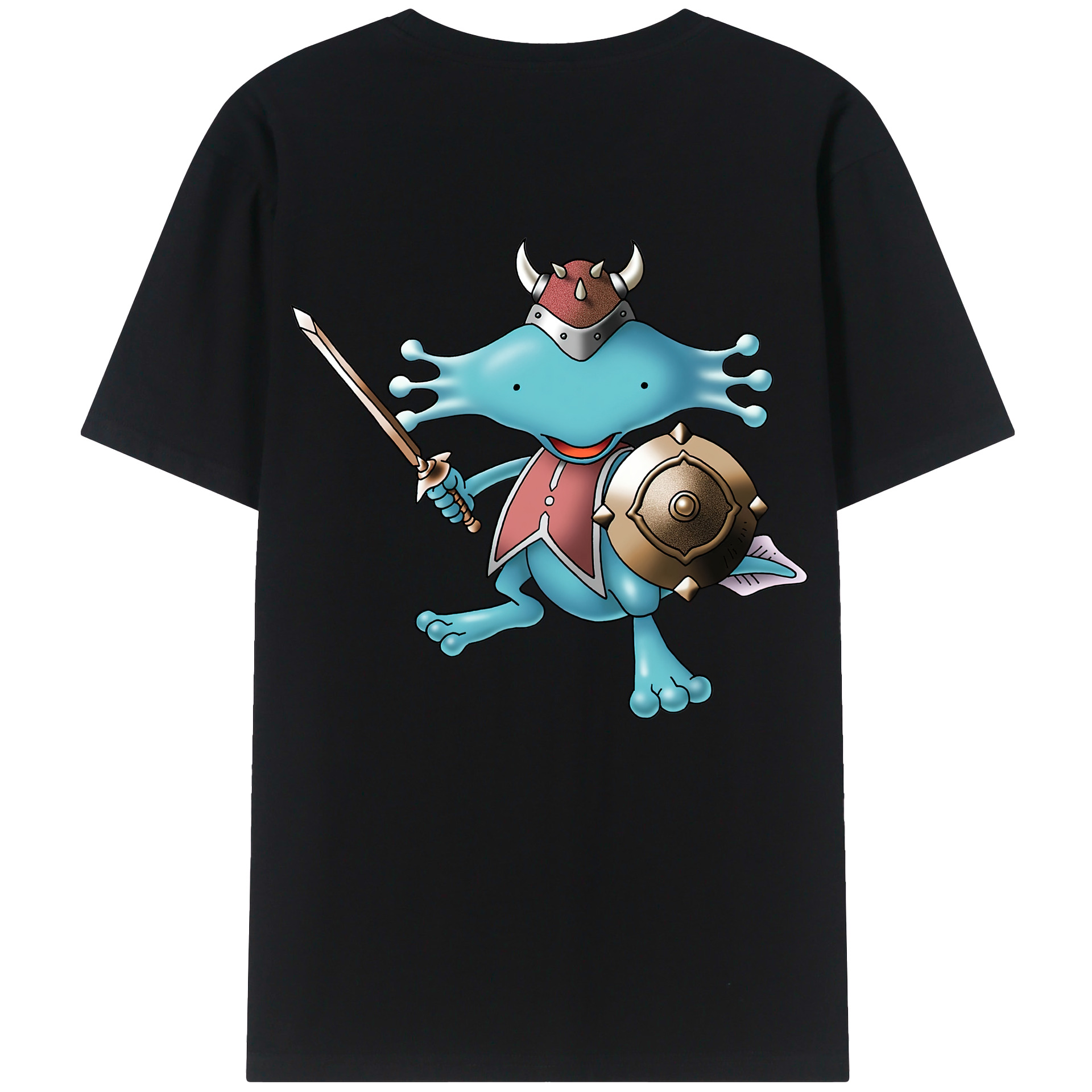 （画像用） ドラゴンクエスト Doragon Kuesuto Dragon Quest レディース半袖Tシャツ(バックプリント)