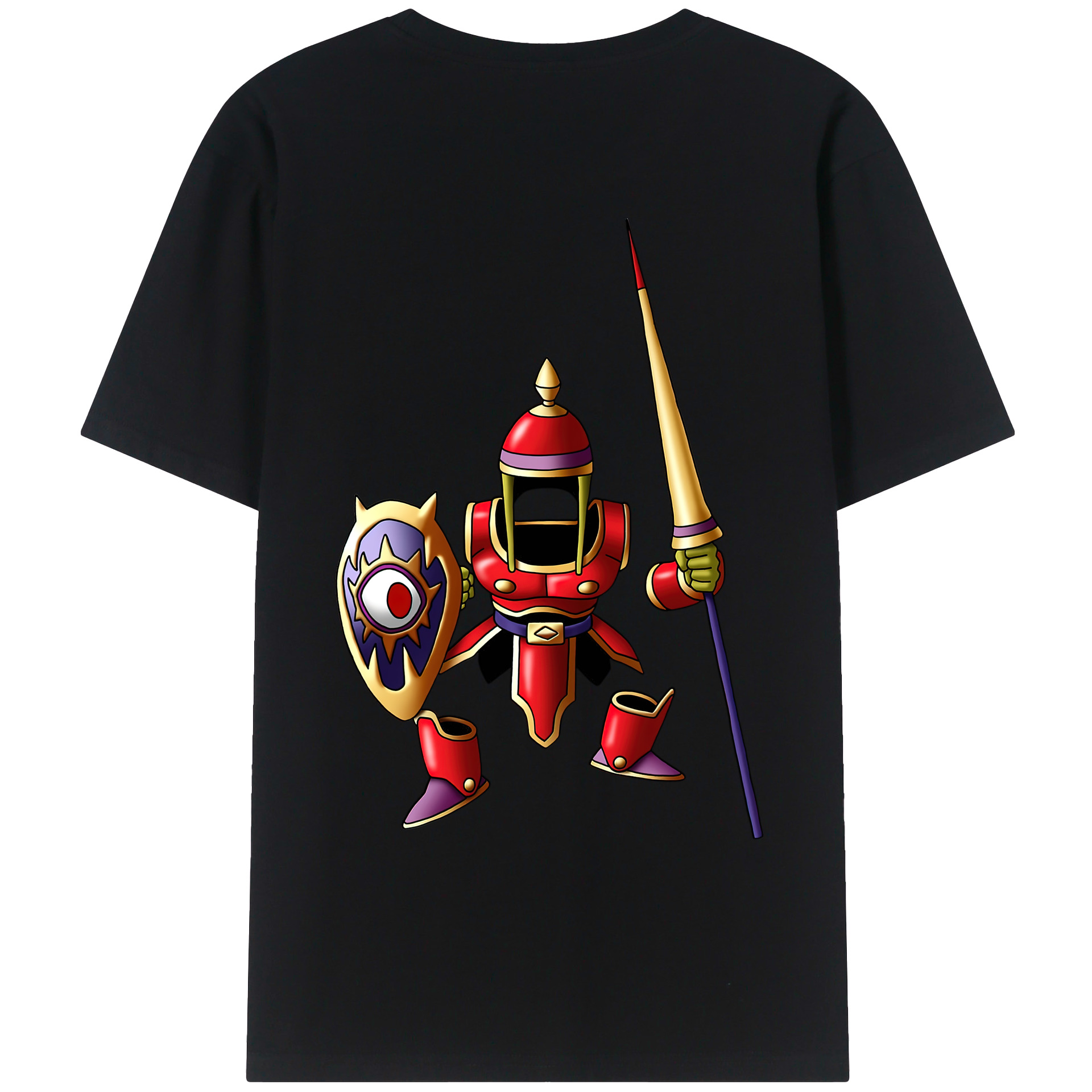 （画像用） ドラゴンクエスト Doragon Kuesuto Dragon Quest レディース半袖Tシャツ(バックプリント)