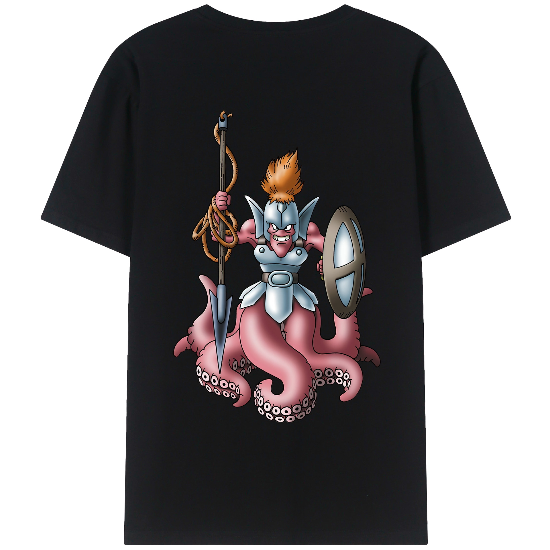 （画像用） ドラゴンクエスト Doragon Kuesuto Dragon Quest レディース半袖Tシャツ(バックプリント)