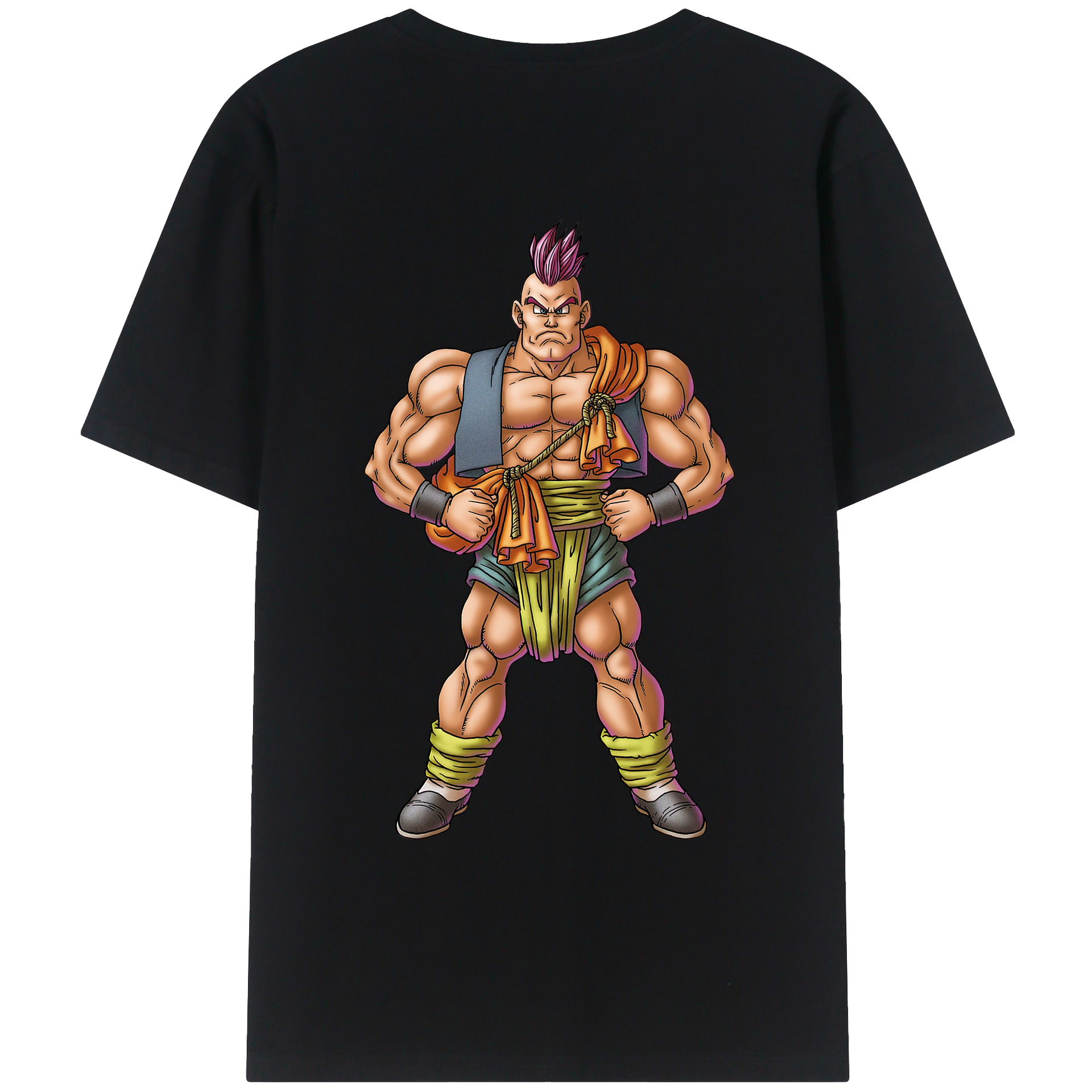 （画像用） ドラゴンクエスト Doragon Kuesuto Dragon Quest レディース半袖Tシャツ(バックプリント)