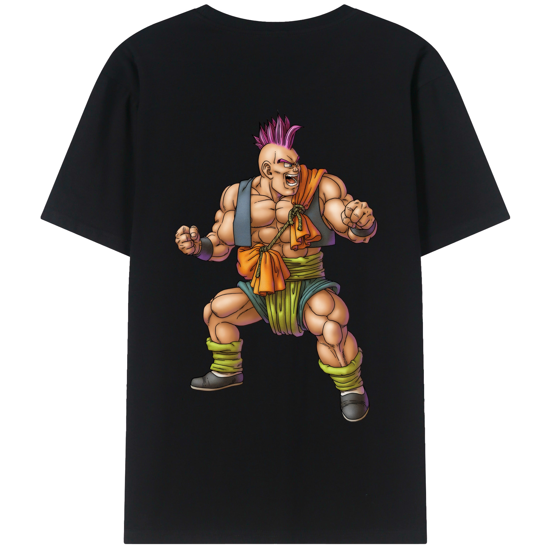 （画像用） ドラゴンクエスト Doragon Kuesuto Dragon Quest レディース半袖Tシャツ(バックプリント)
