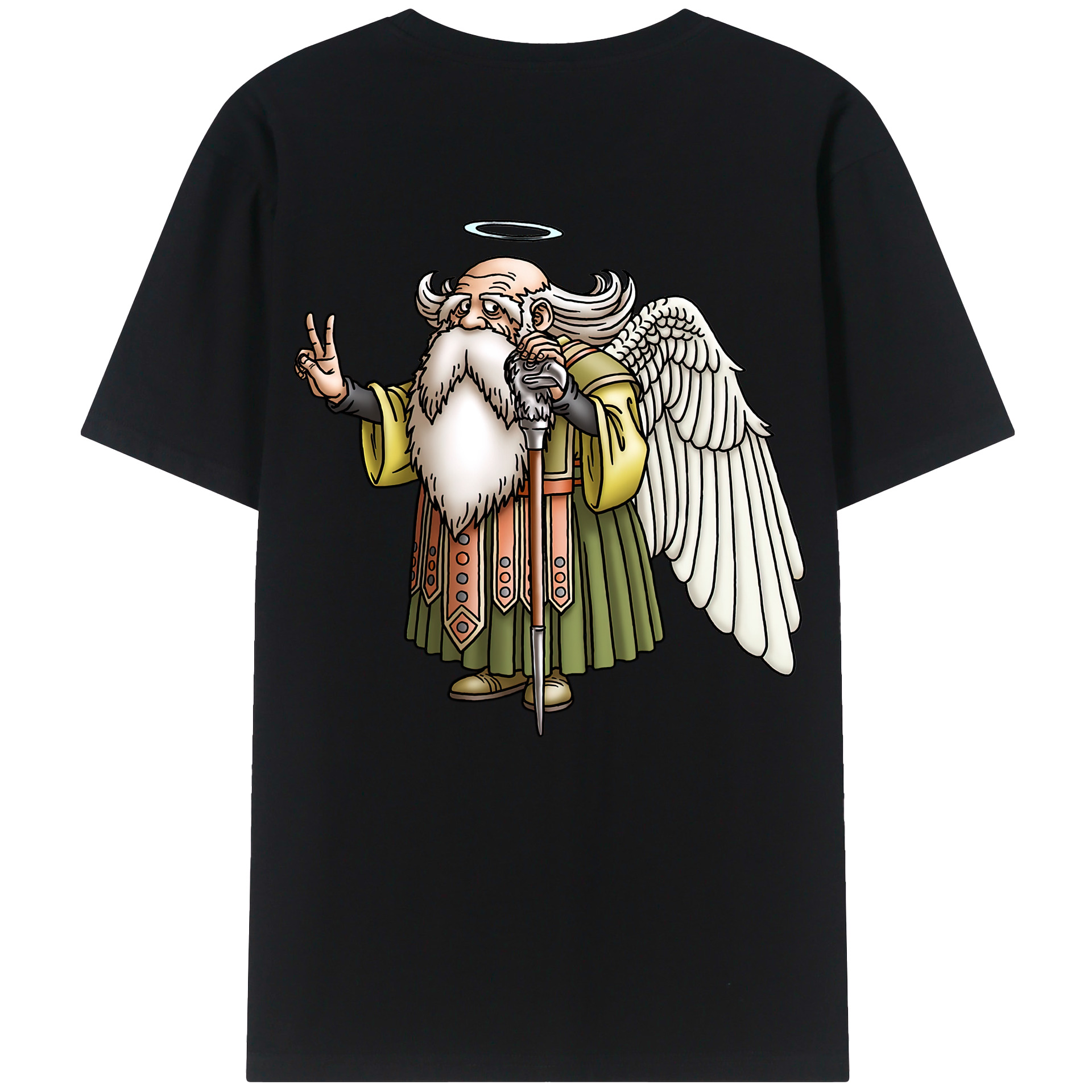（画像用） ドラゴンクエスト Doragon Kuesuto Dragon Quest レディース半袖Tシャツ(バックプリント)