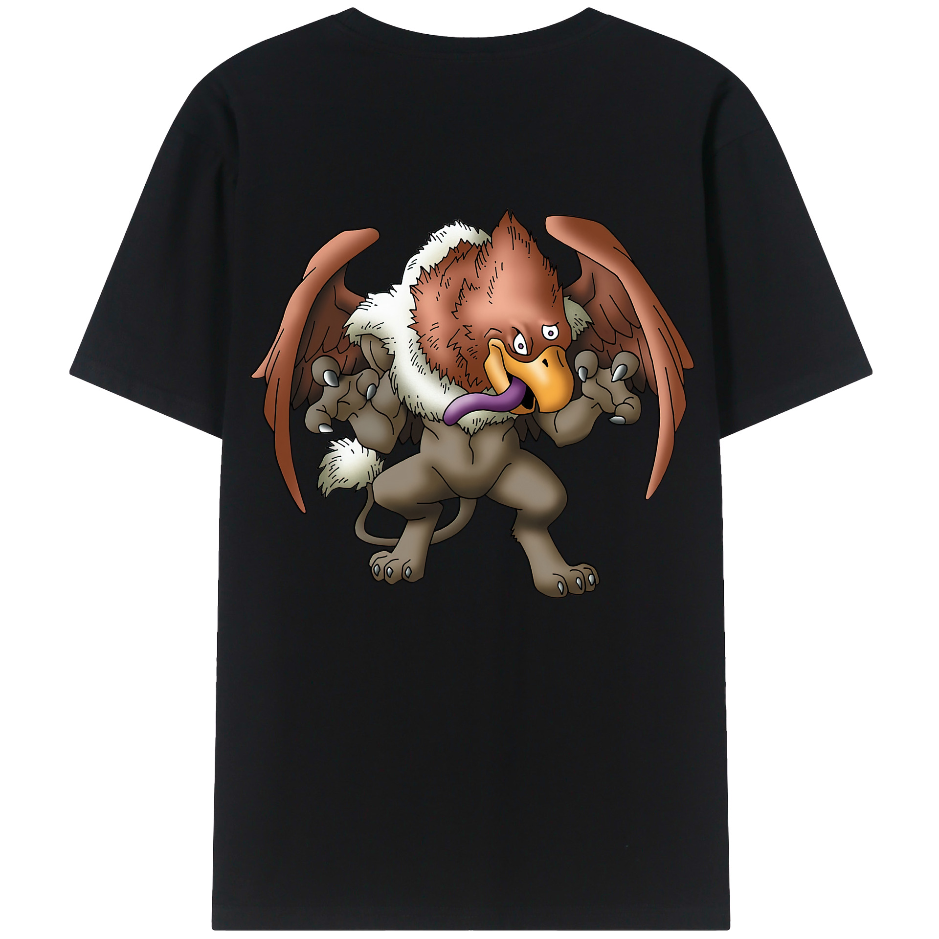 （画像用） ドラゴンクエスト Doragon Kuesuto Dragon Quest レディース半袖Tシャツ(バックプリント)