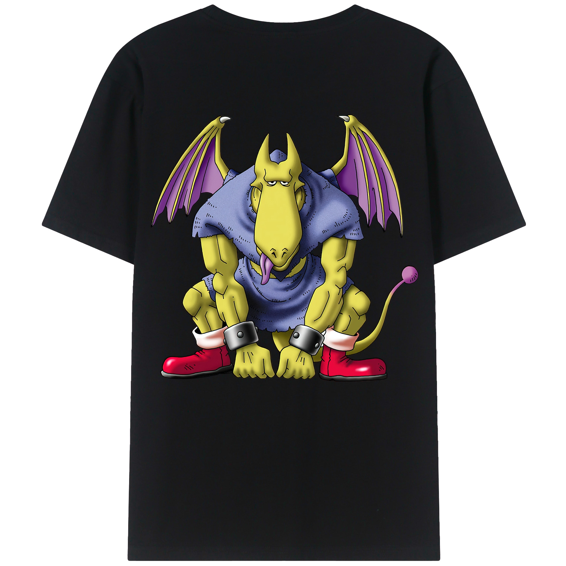 （画像用） ドラゴンクエスト Doragon Kuesuto Dragon Quest レディース半袖Tシャツ(バックプリント)