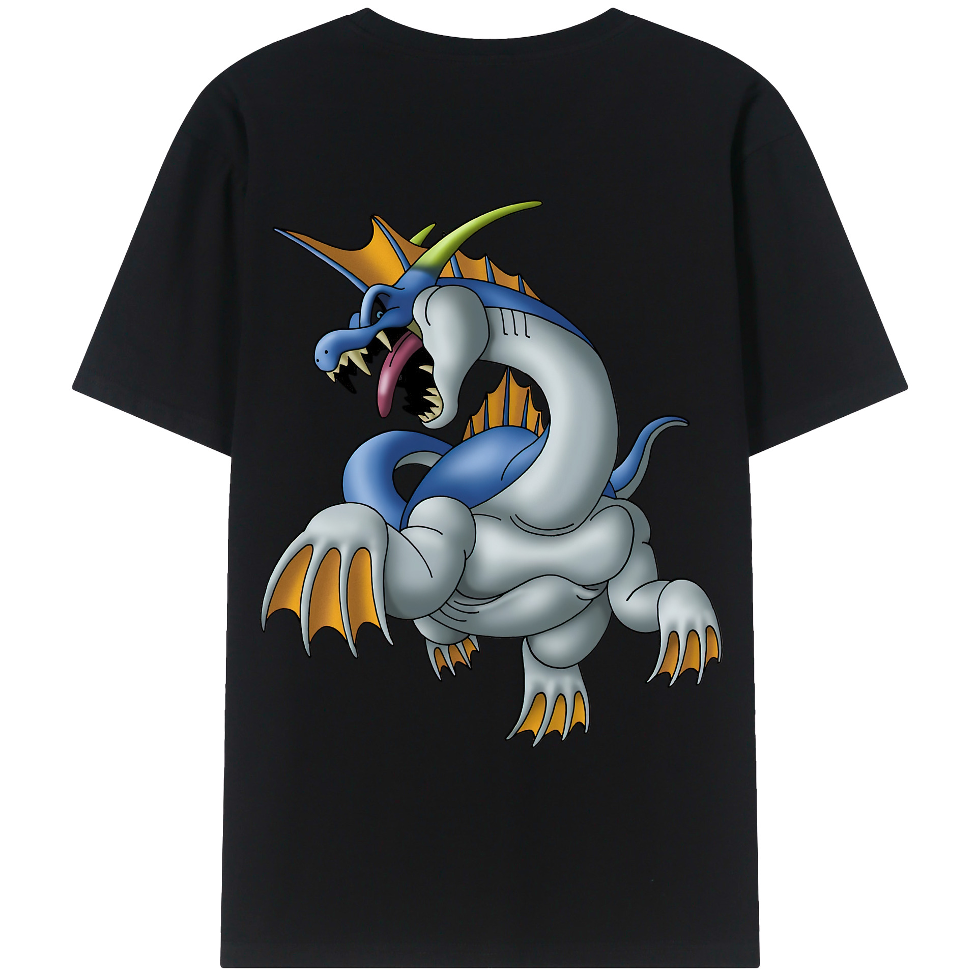 （画像用） ドラゴンクエスト Doragon Kuesuto Dragon Quest レディース半袖Tシャツ(バックプリント)