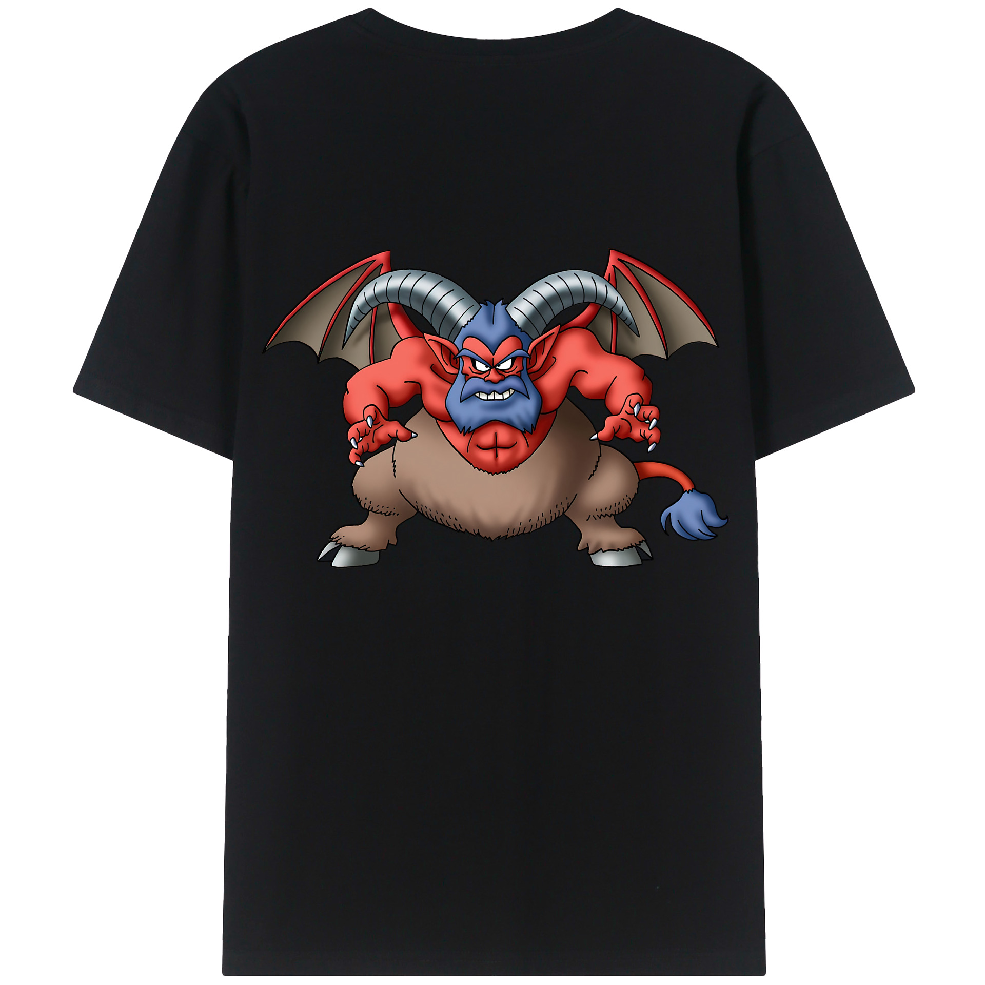（画像用） ドラゴンクエスト Doragon Kuesuto Dragon Quest レディース半袖Tシャツ(バックプリント)