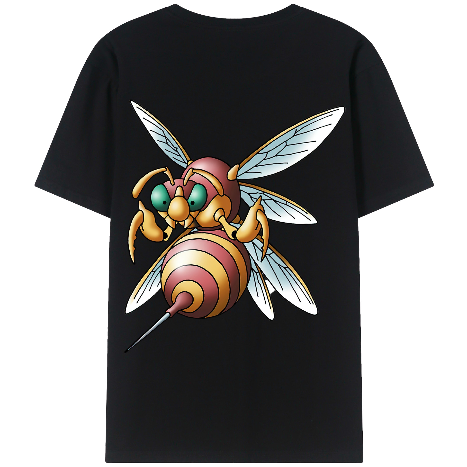 （画像用） ドラゴンクエスト Doragon Kuesuto Dragon Quest レディース半袖Tシャツ(バックプリント)