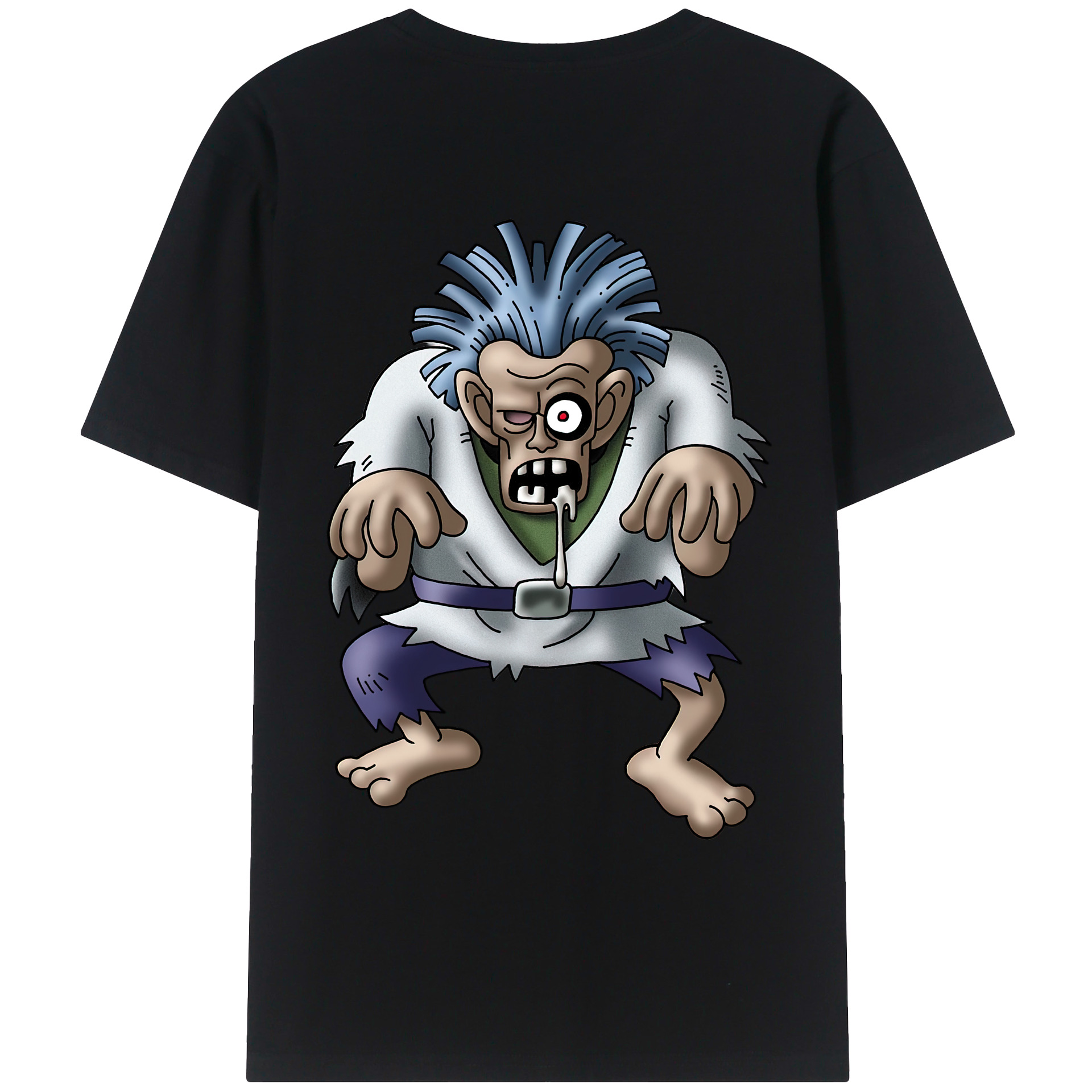（画像用） ドラゴンクエスト Doragon Kuesuto Dragon Quest レディース半袖Tシャツ(バックプリント)