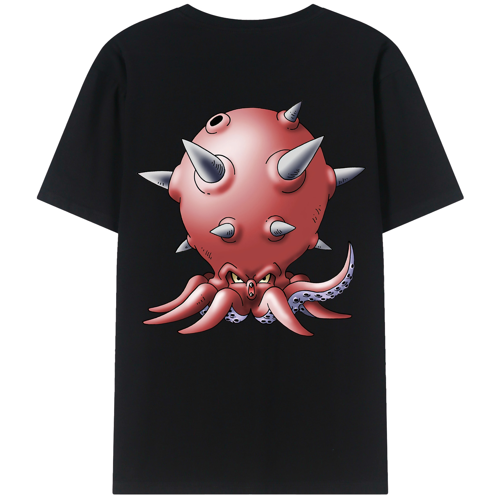 （画像用） ドラゴンクエスト Doragon Kuesuto Dragon Quest レディース半袖Tシャツ(バックプリント)