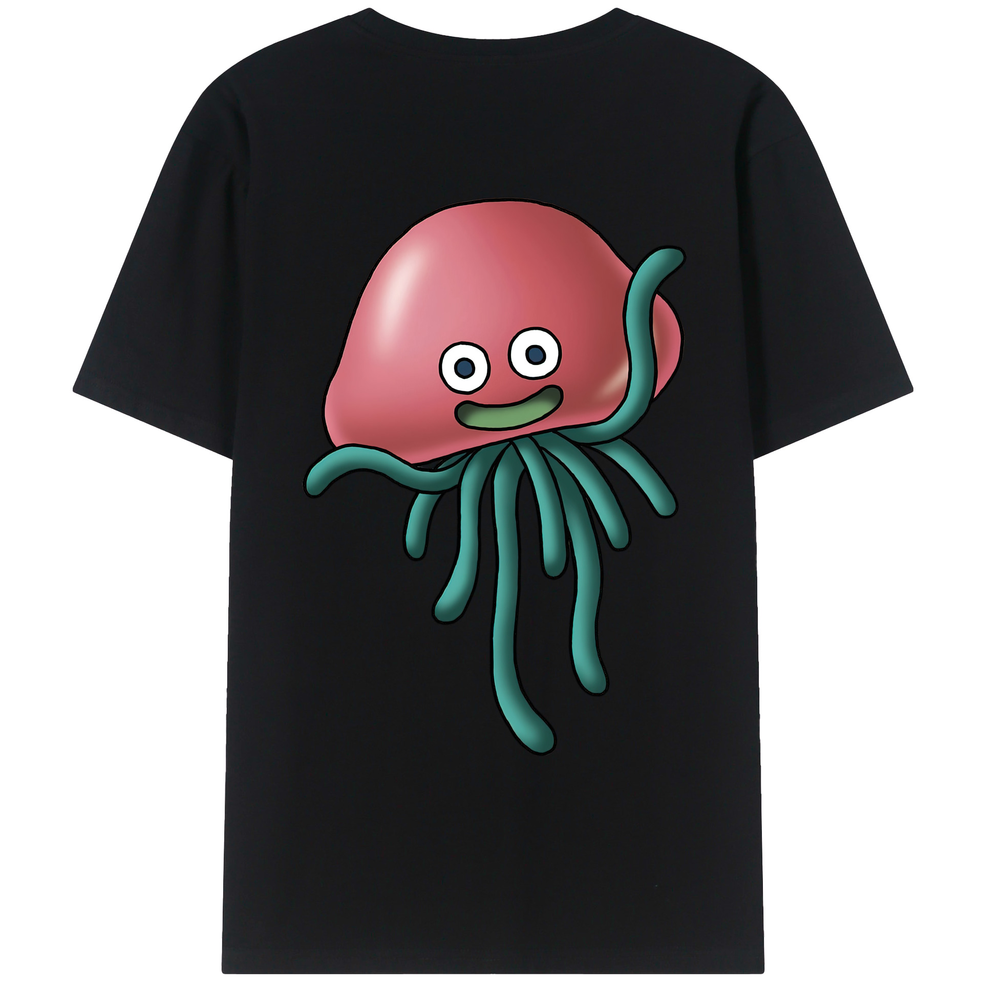 （画像用） ドラゴンクエスト Doragon Kuesuto Dragon Quest レディース半袖Tシャツ(バックプリント)