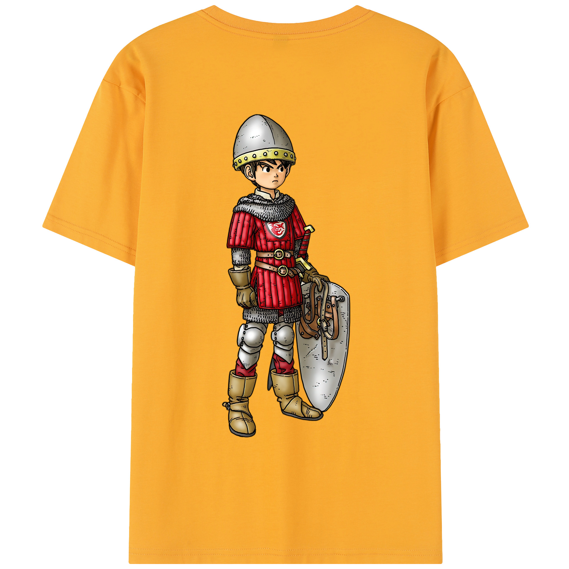 （画像用） ドラゴンクエスト Doragon Kuesuto Dragon Quest レディース半袖Tシャツ(バックプリント)