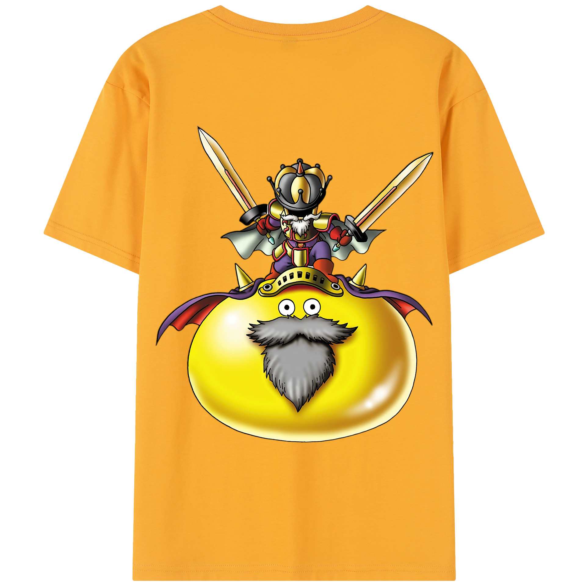 （画像用） ドラゴンクエスト Doragon Kuesuto Dragon Quest レディース半袖Tシャツ(バックプリント)