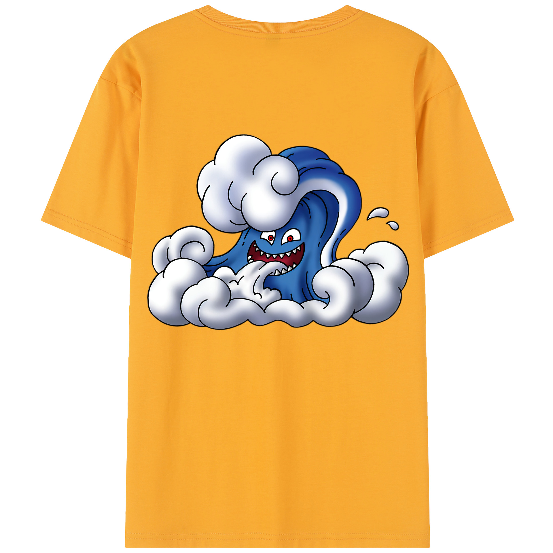 （画像用） ドラゴンクエスト Doragon Kuesuto Dragon Quest レディース半袖Tシャツ(バックプリント)